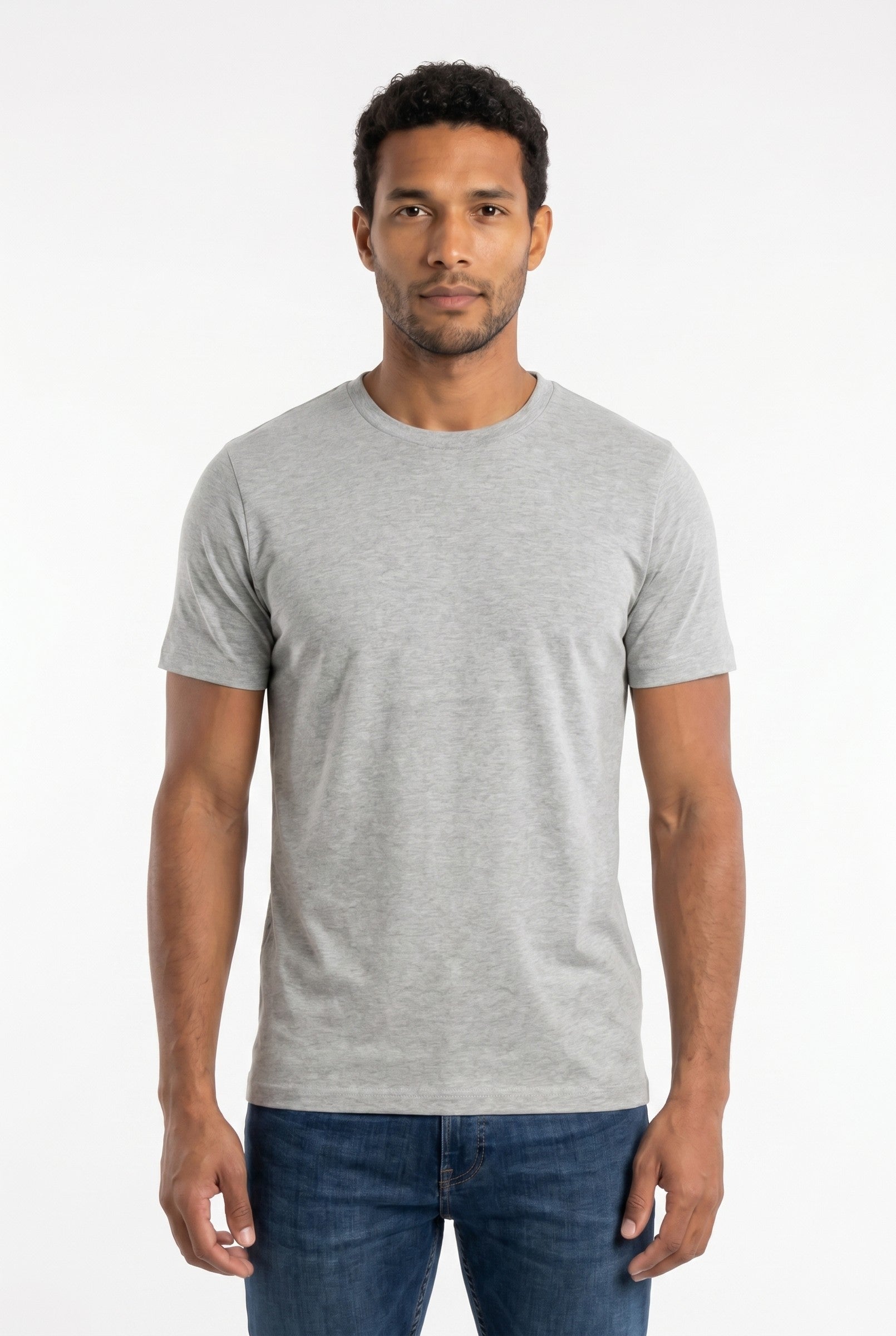 Men's Crew Neck Cotton Tee | Blackstone London