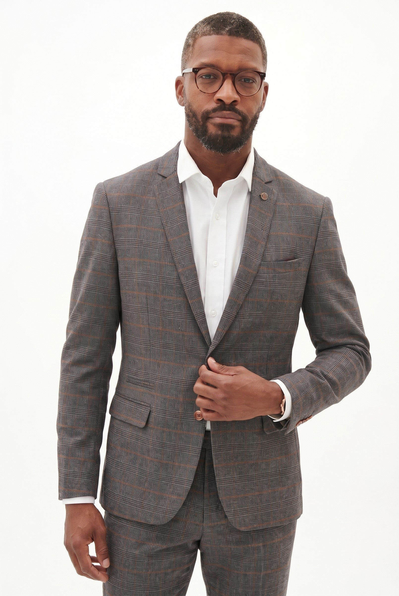 Men's Jenson Prince of Wales Check Blazer | Blackstone London