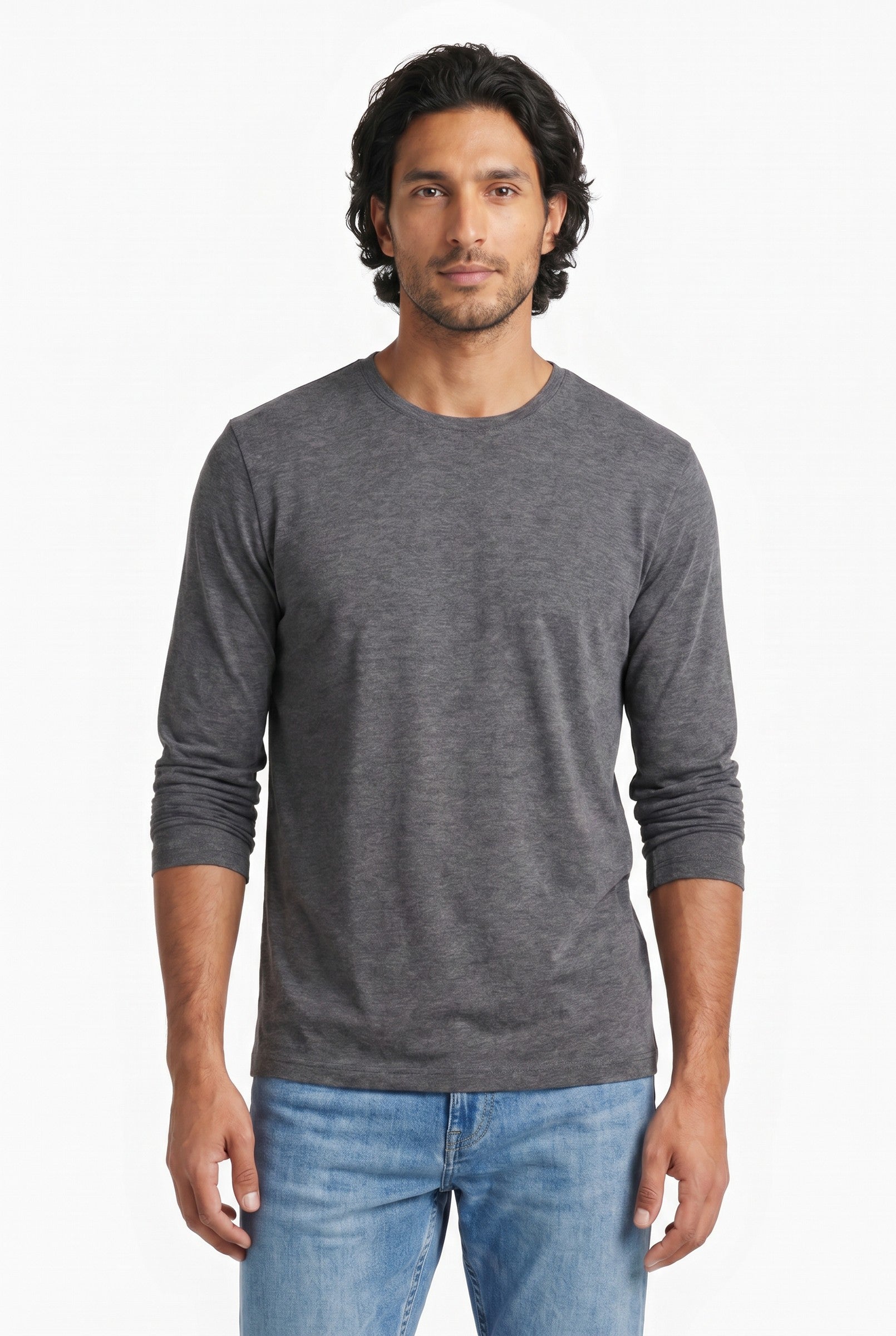 Men's Long-Sleeve Modal T-Shirt | Blackstone London