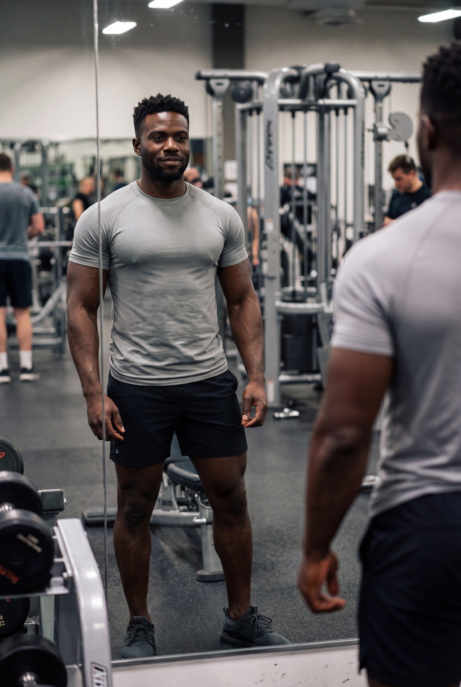 Men's Muscle Fit Crewneck T-Shirt | Blackstone London