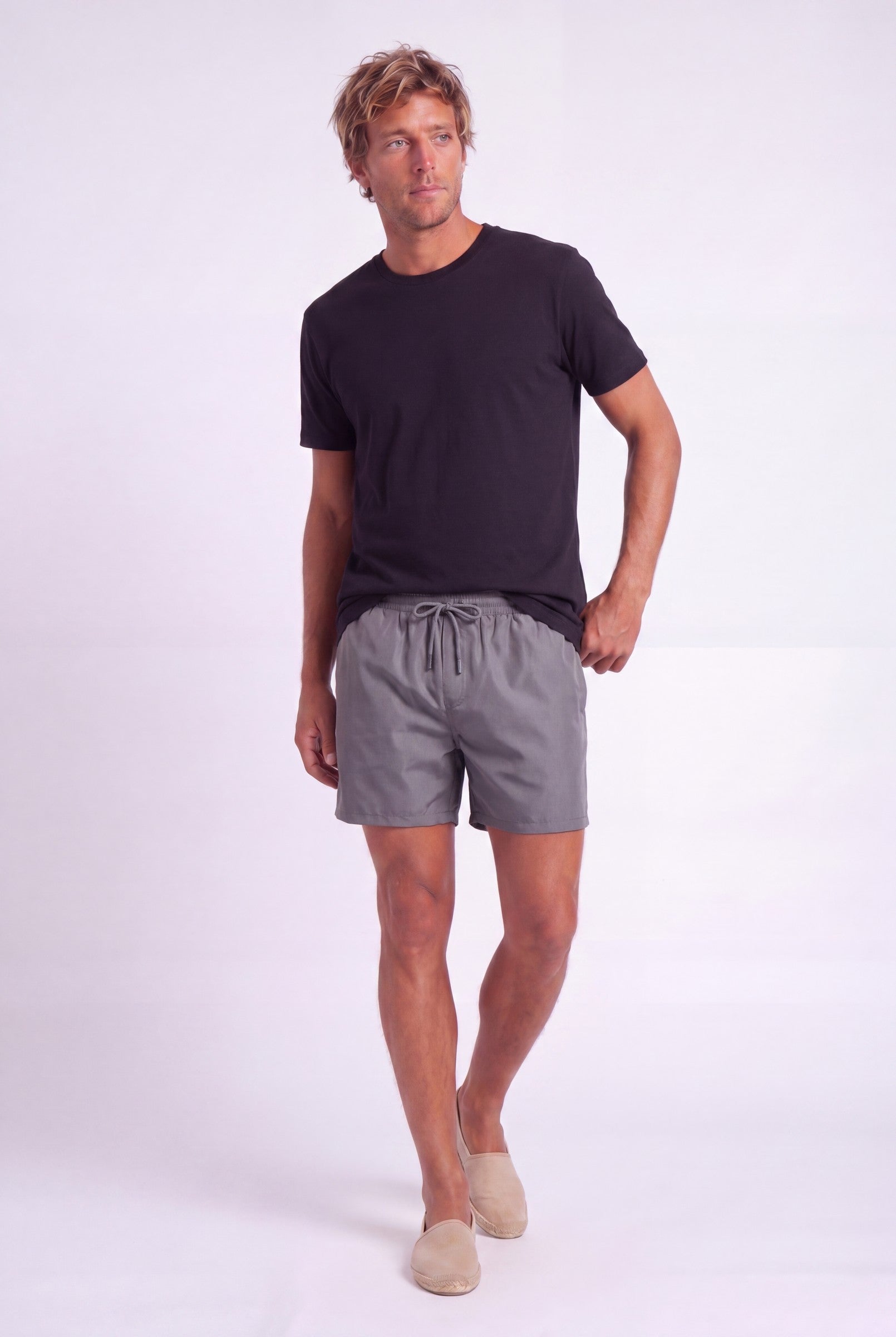 Men's Essential Drawstring Swim Shorts | Blackstone London