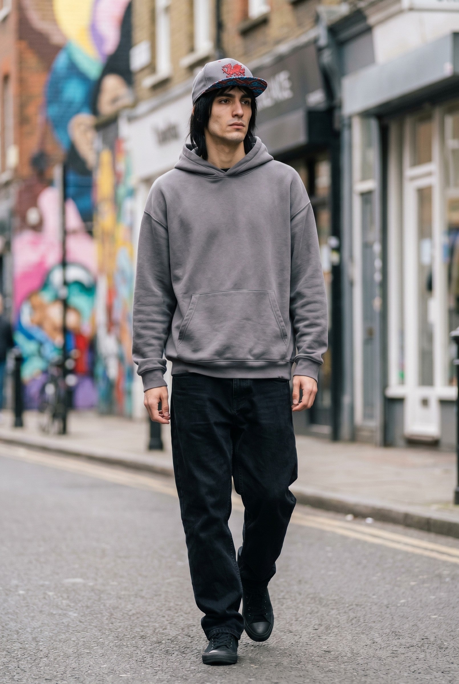 Men's Rock On Curved Cap | Blackstone London