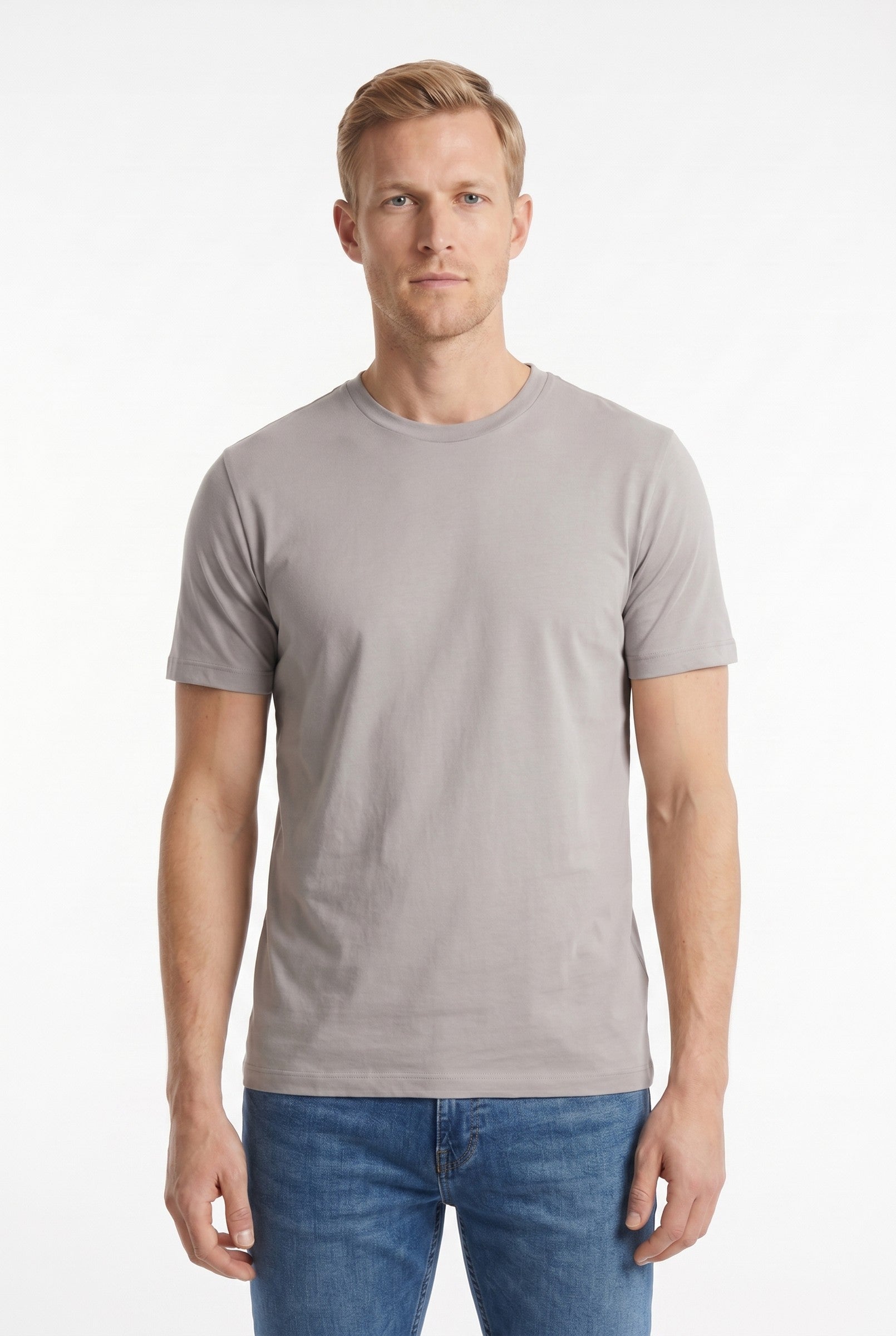 Men's Lightweight Layering Crew T-Shirt | Blackstone London