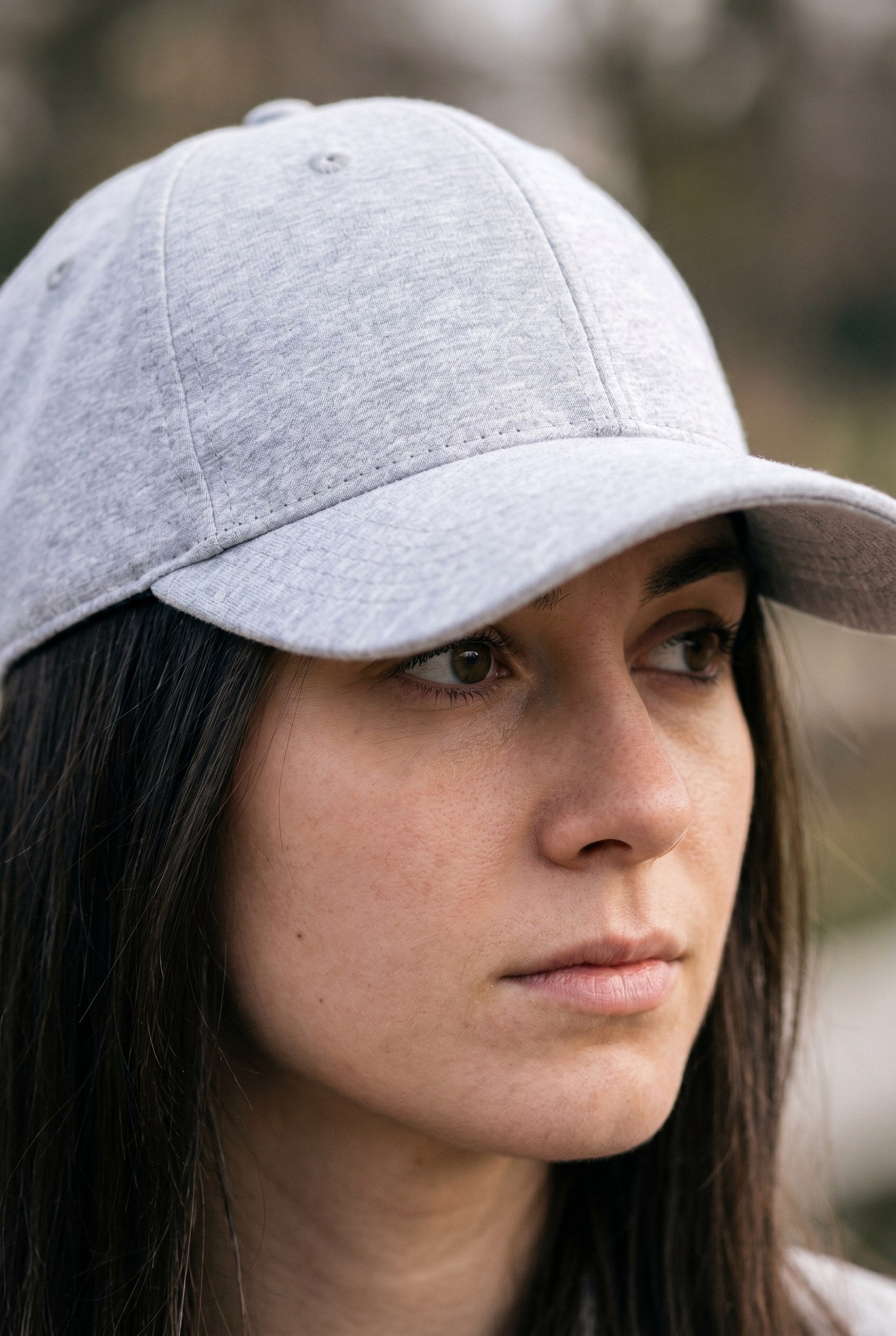 Men's Marl Heather 6-Panel Baseball Cap | Blackstone London