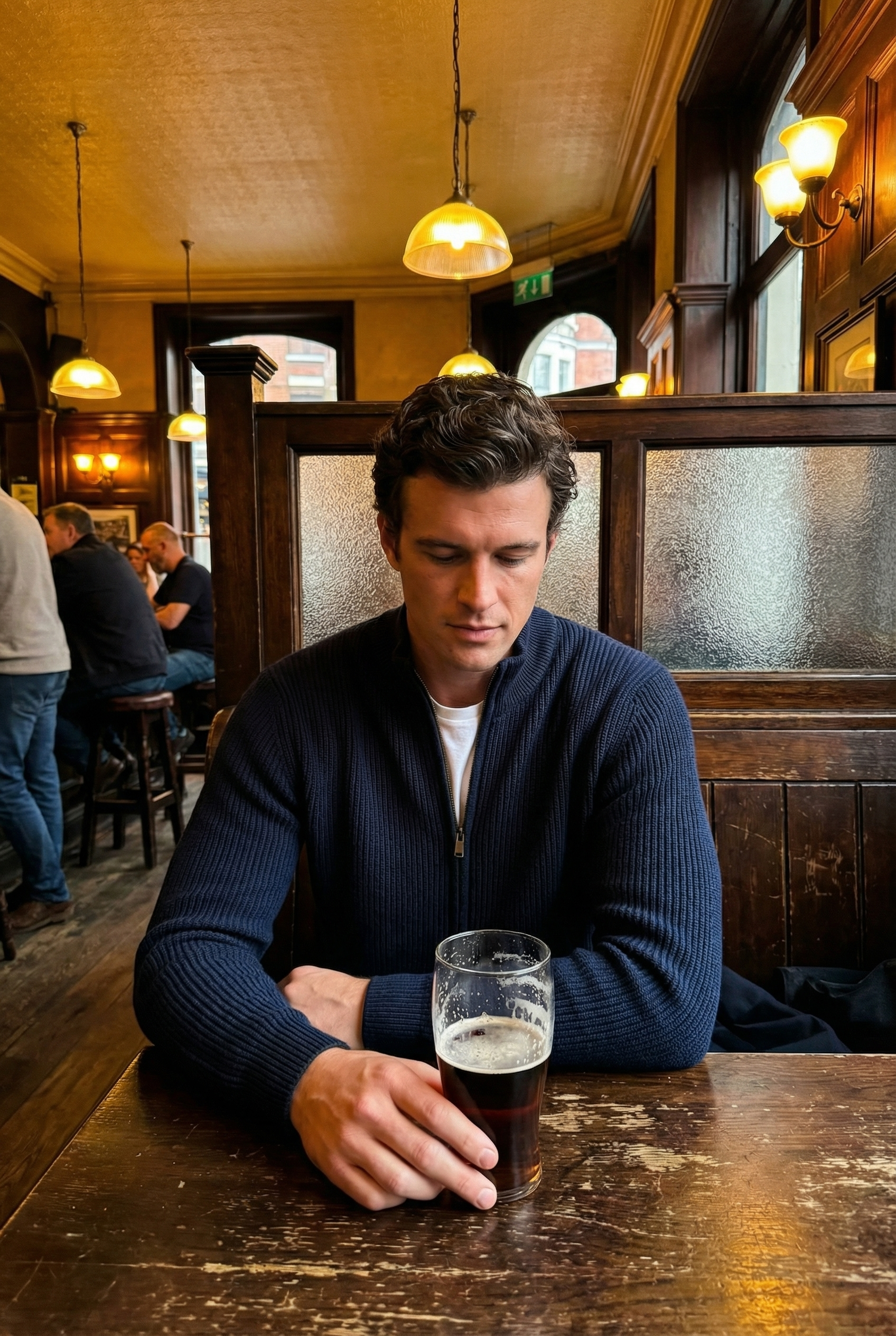 Men's Full Zip Knit Cardigan Jacket | Blackstone London