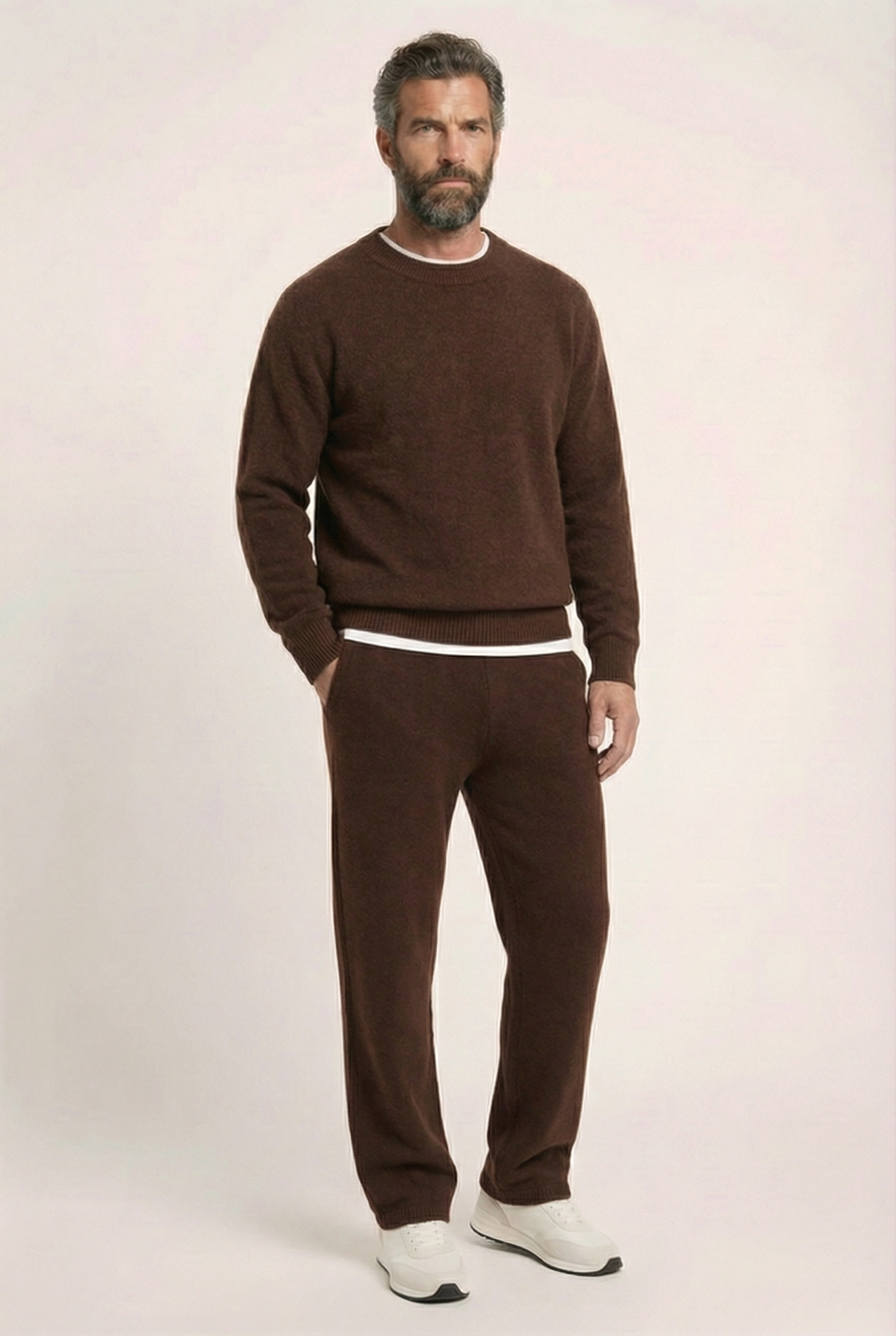THE DALTON MENS KNIT CREWNECK SWEATER