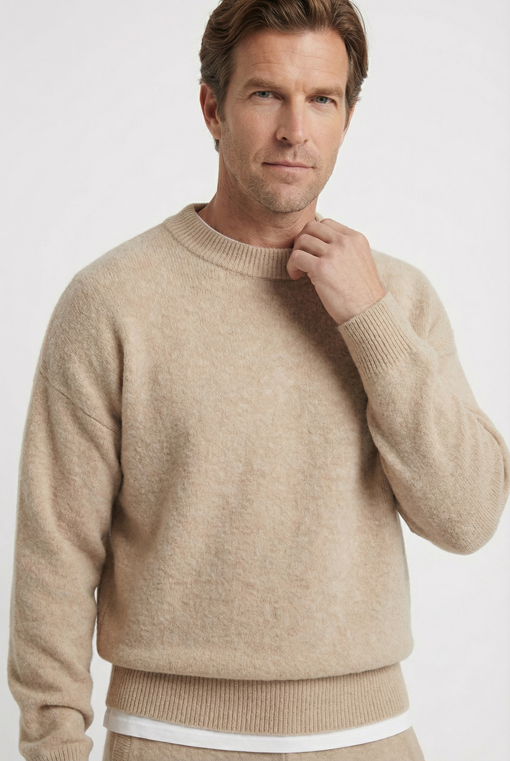 THE DALTON MENS KNIT CREWNECK SWEATER
