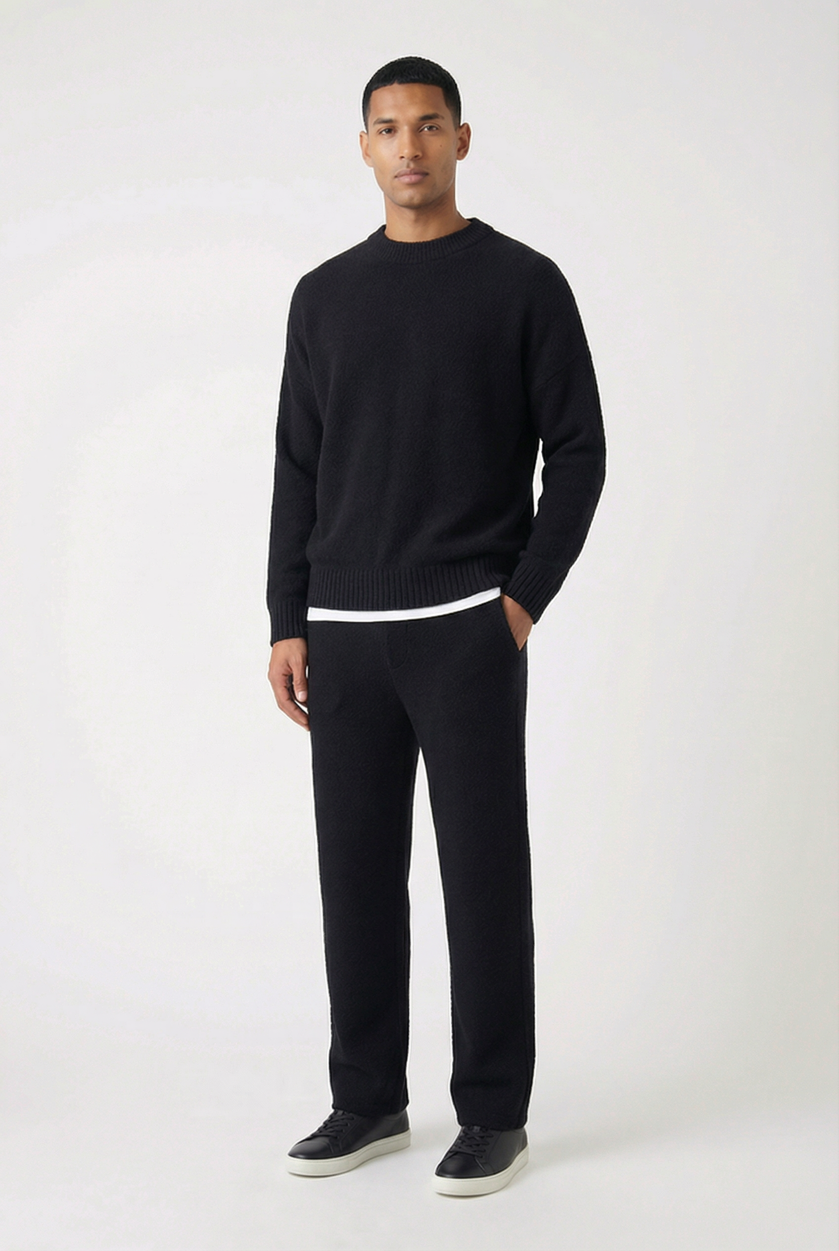 THE DALTON MENS KNIT CREWNECK SWEATER