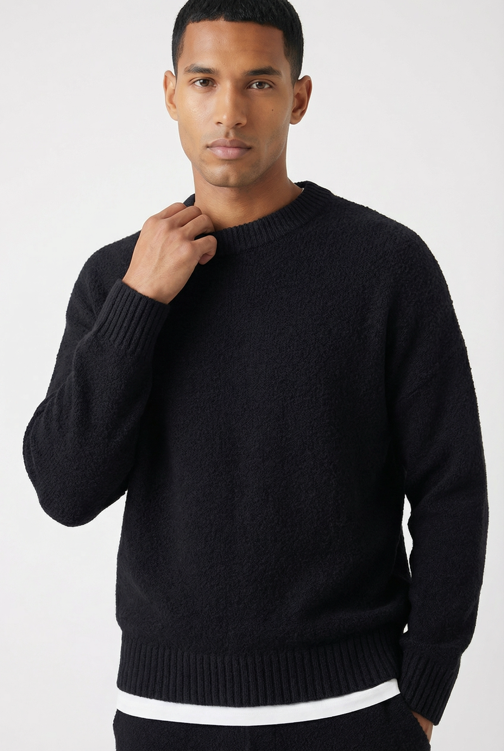 THE DALTON MENS KNIT CREWNECK SWEATER