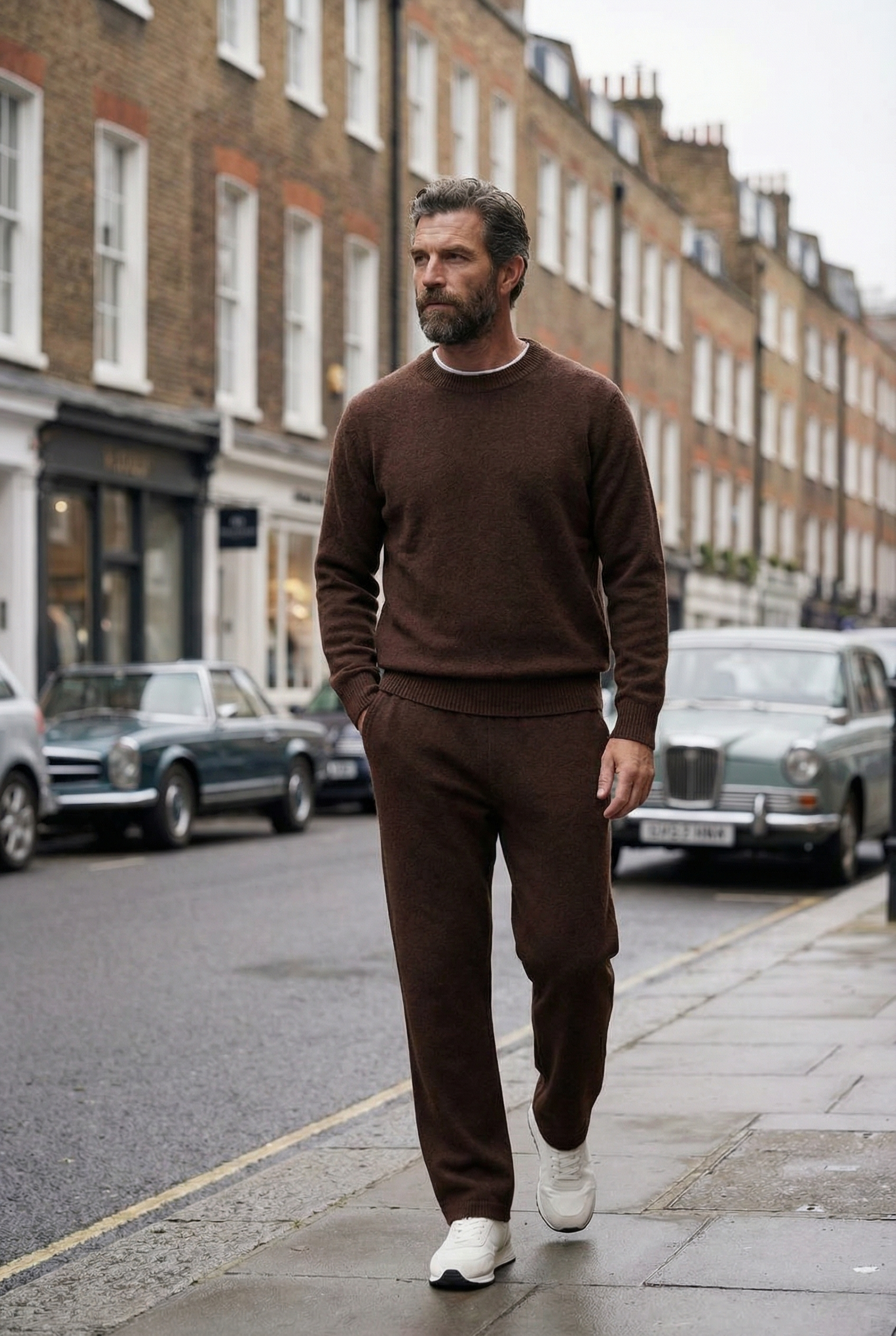 THE DALTON MENS KNIT CREWNECK SWEATER