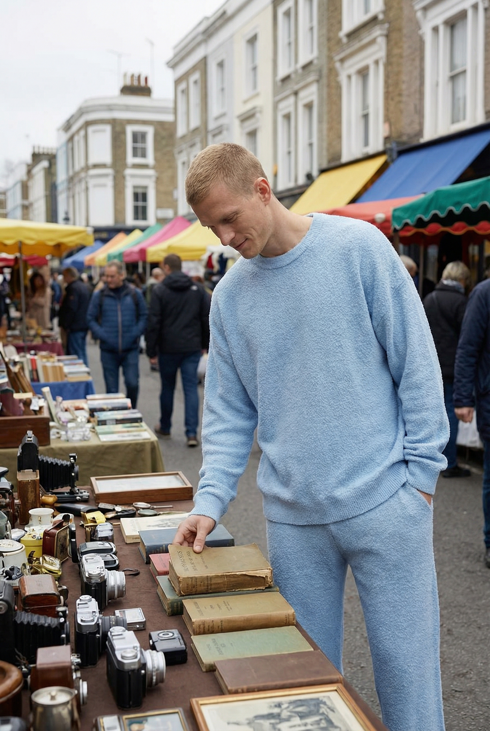 THE DALTON MENS KNIT CREWNECK SWEATER