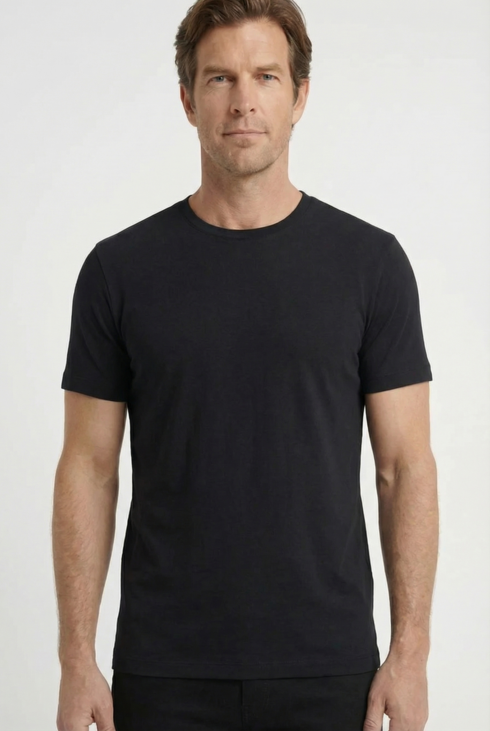 Men's Essential Slim Fit Crewneck T-Shirt | Blackstone London