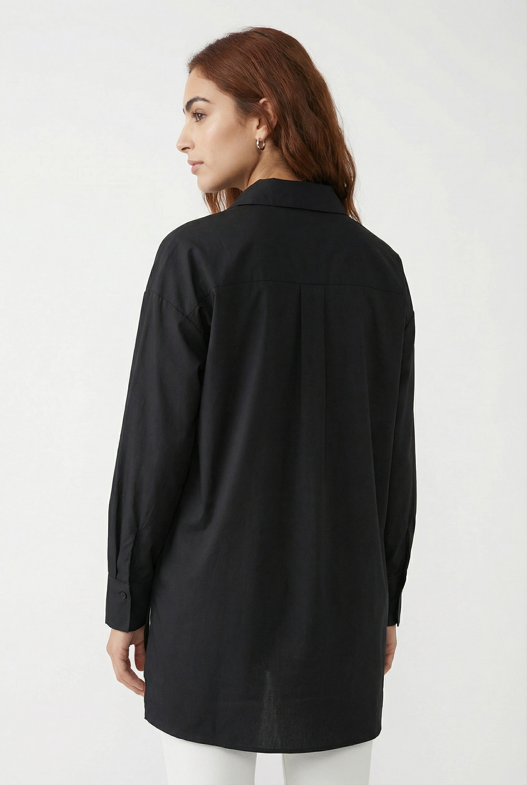 THE WHITEHALL OVERSIZED COTTON BUTTON-DOWN SHIRT