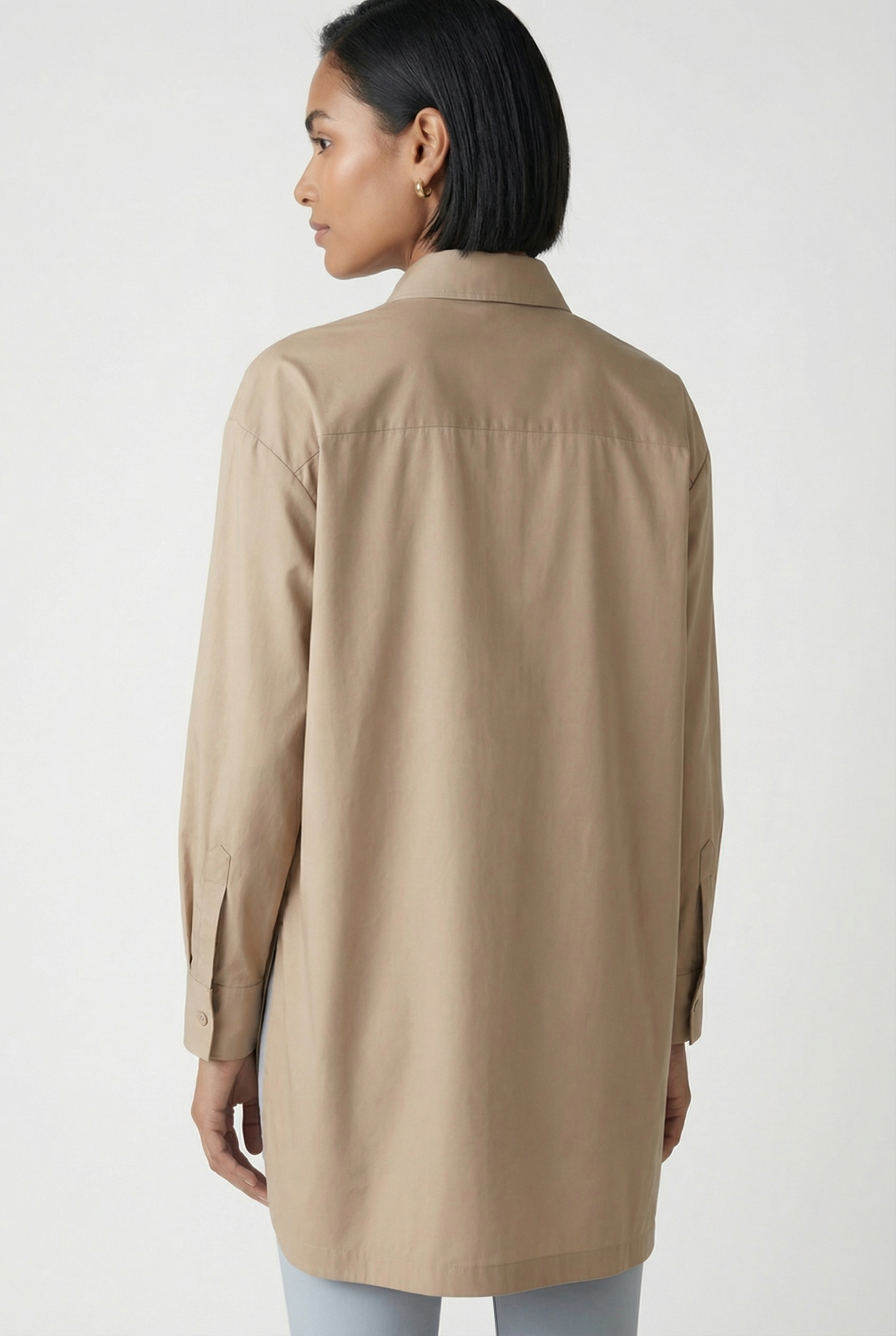 THE WHITEHALL OVERSIZED COTTON BUTTON-DOWN SHIRT