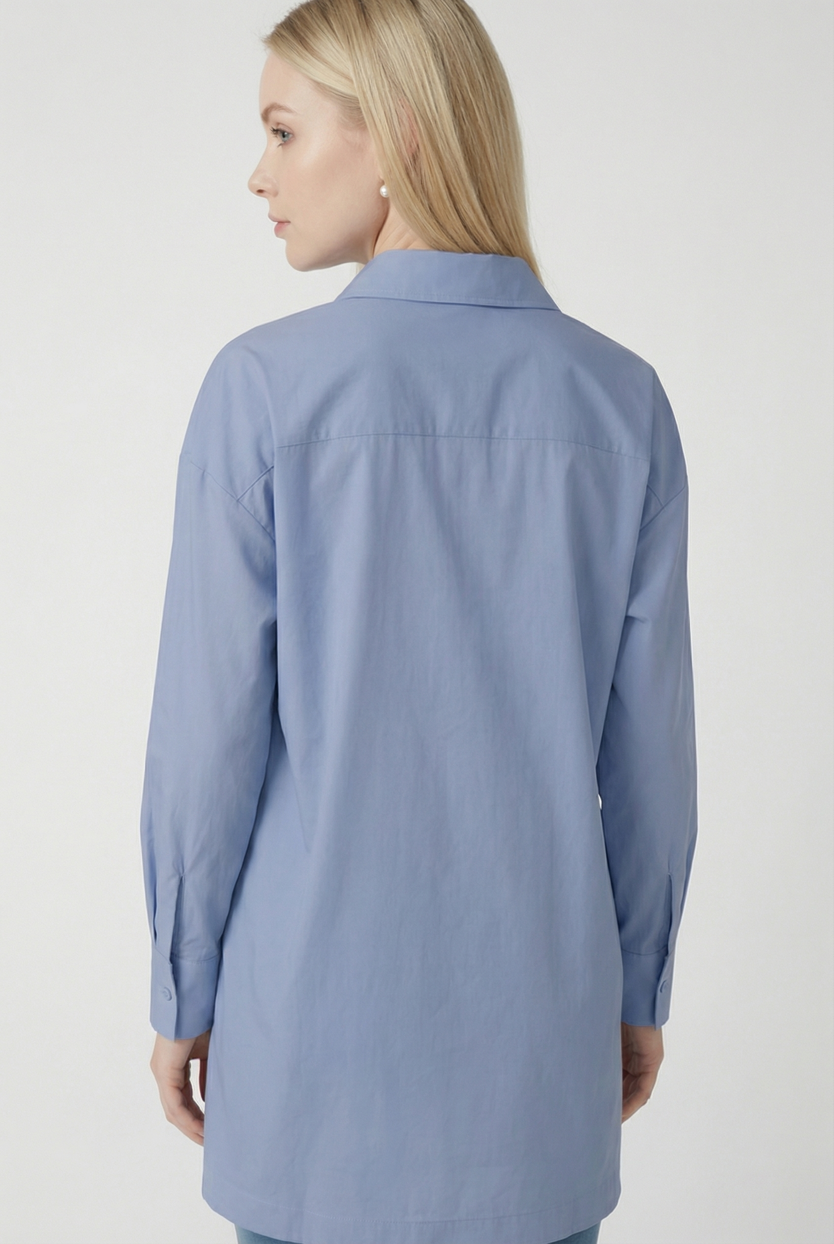 THE WHITEHALL OVERSIZED COTTON BUTTON-DOWN SHIRT