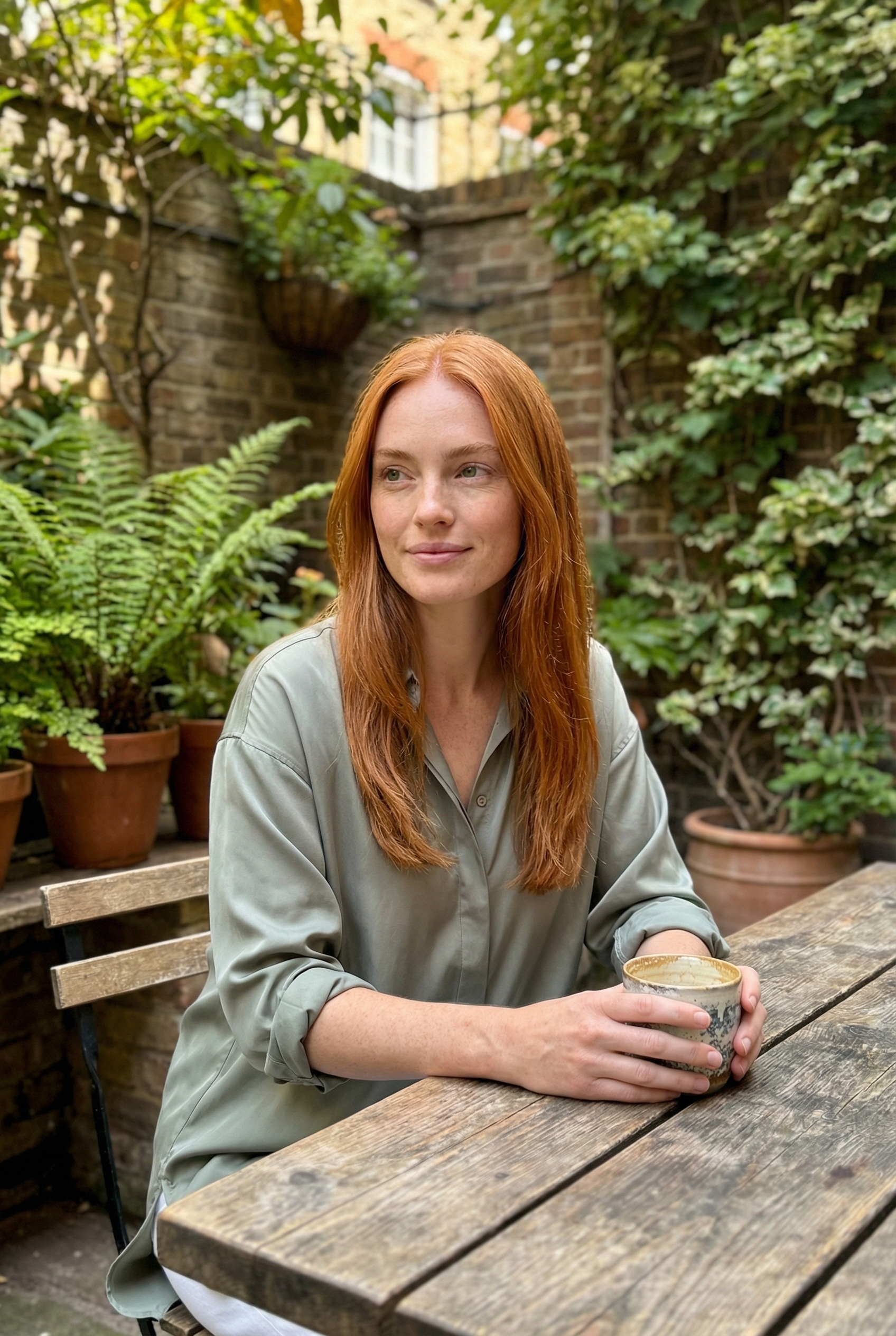 THE WHITEHALL OVERSIZED COTTON BUTTON-DOWN SHIRT