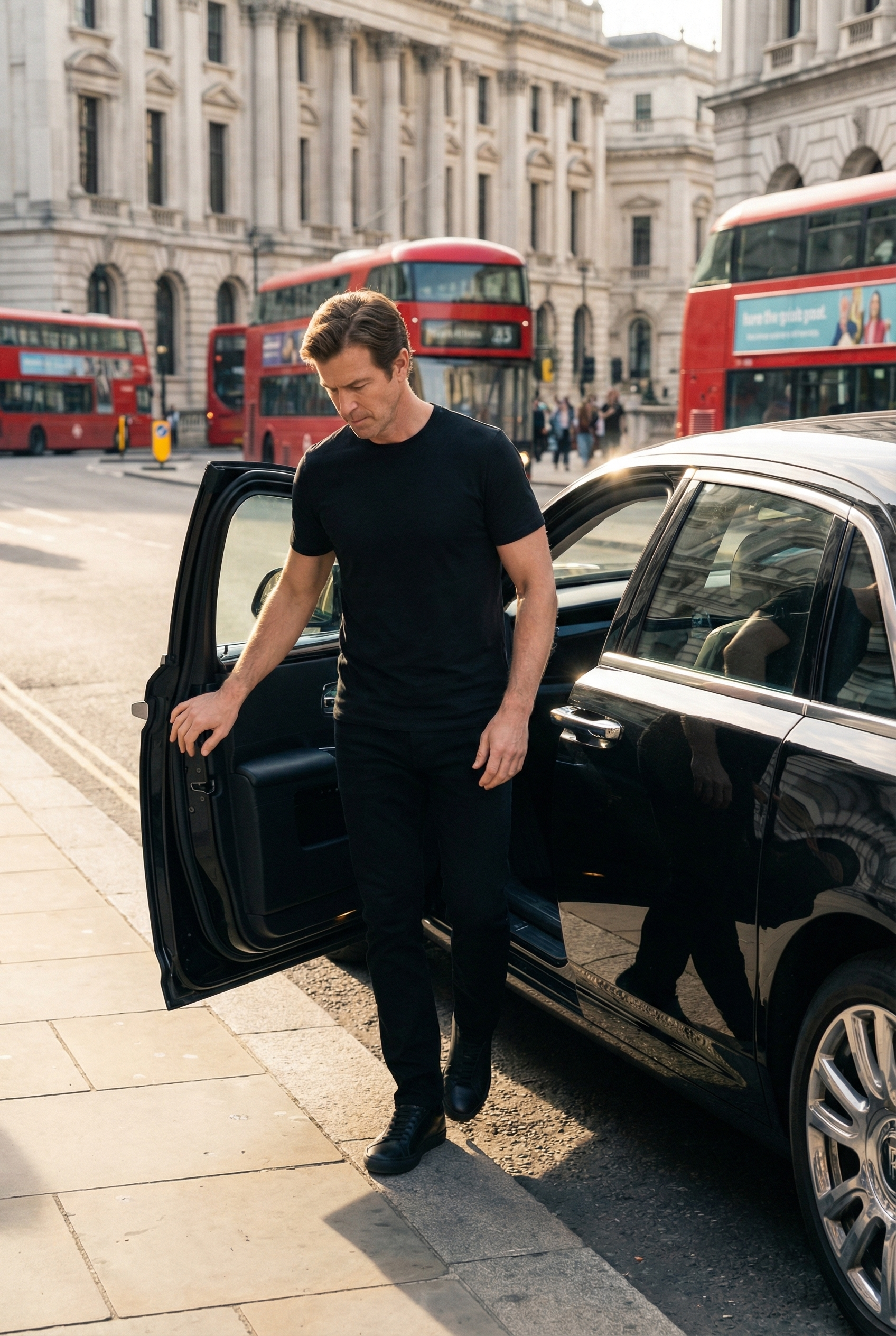 Men's Essential Slim Fit Crewneck T-Shirt | Blackstone London