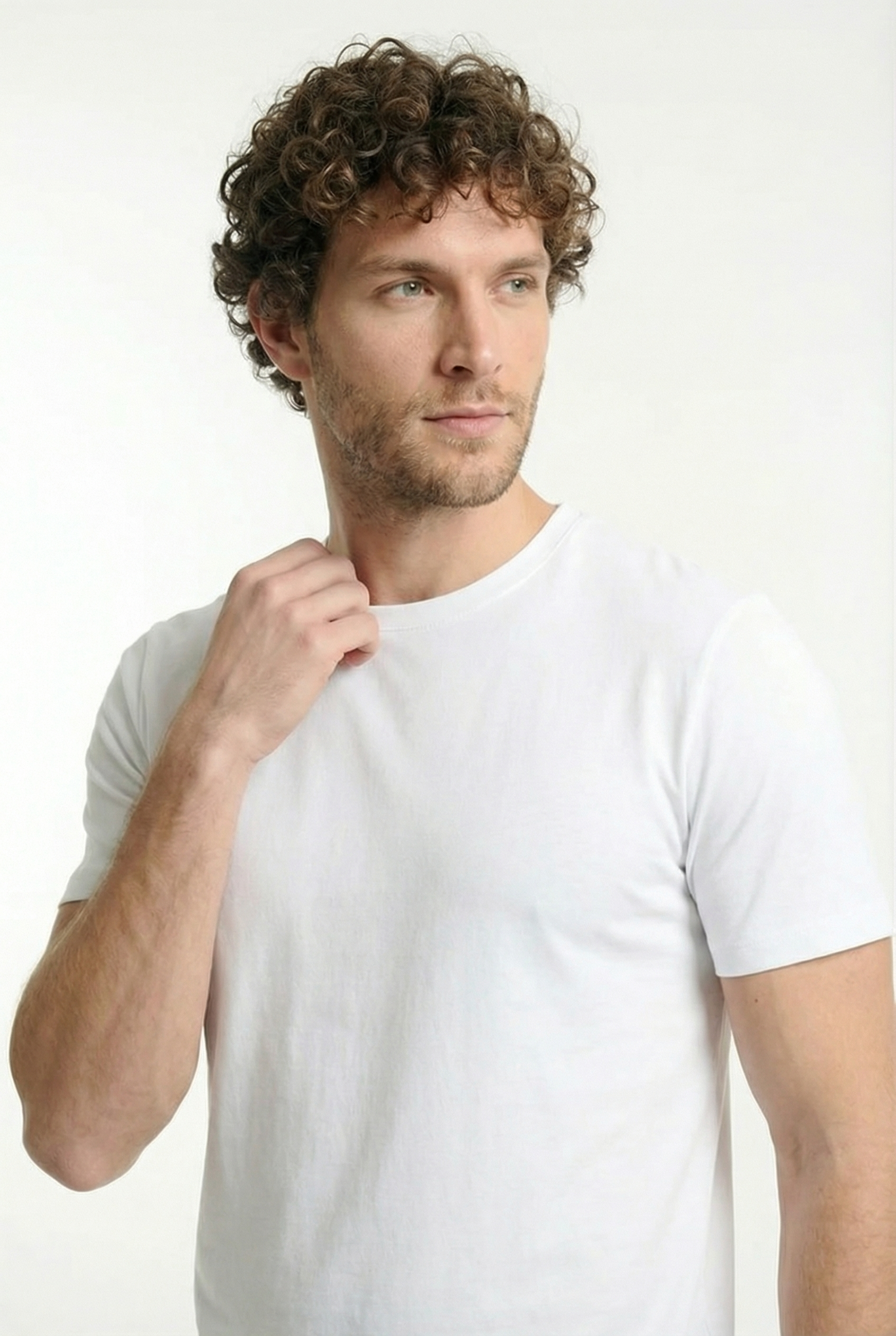 Men's Classic Fitted Crewneck T-Shirt | Blackstone London