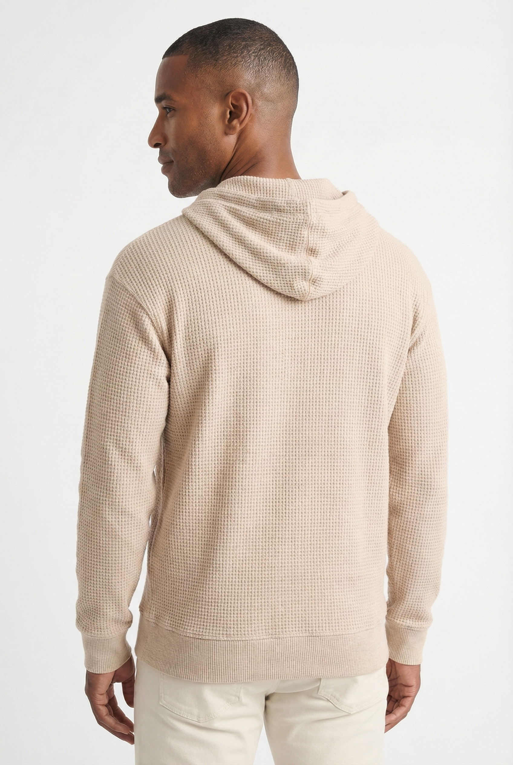 THE HACKNEY MENS BUTTON PULLOVER HOODIE