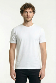 Men's Classic Fitted Crewneck T-Shirt | Blackstone London