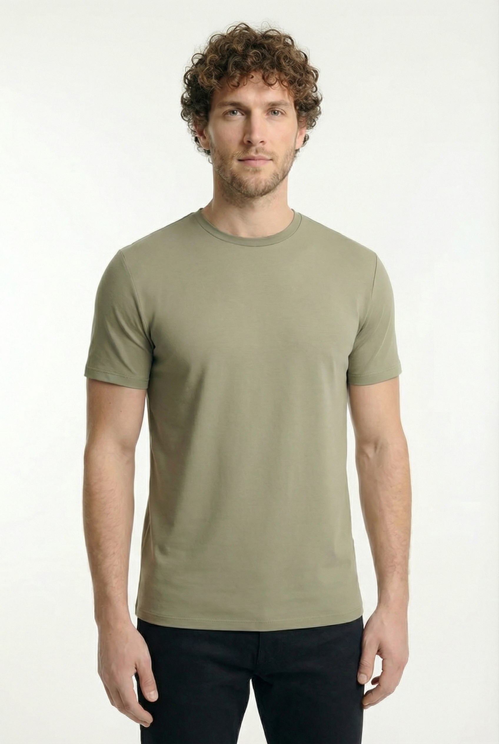 Men's Classic Fitted Crewneck T-Shirt | Blackstone London