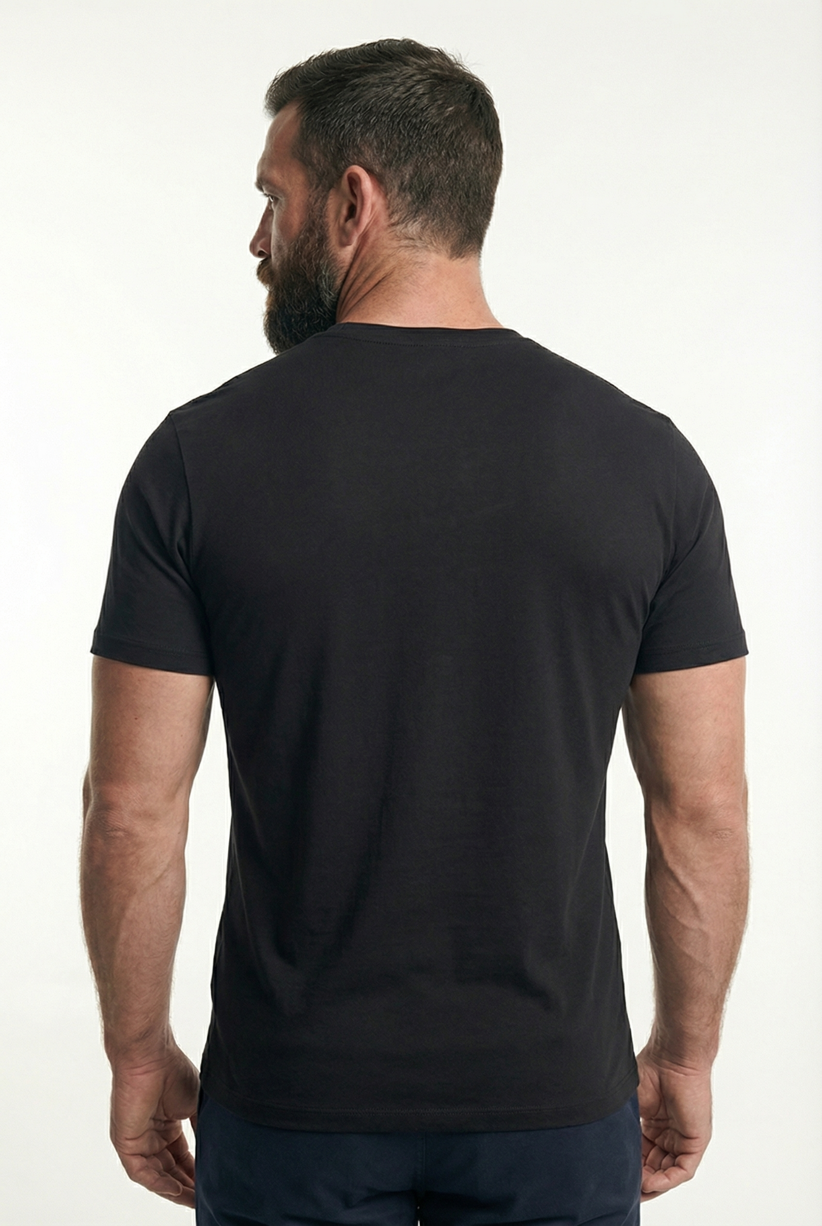 Men's Classic Fitted Crewneck T-Shirt | Blackstone London