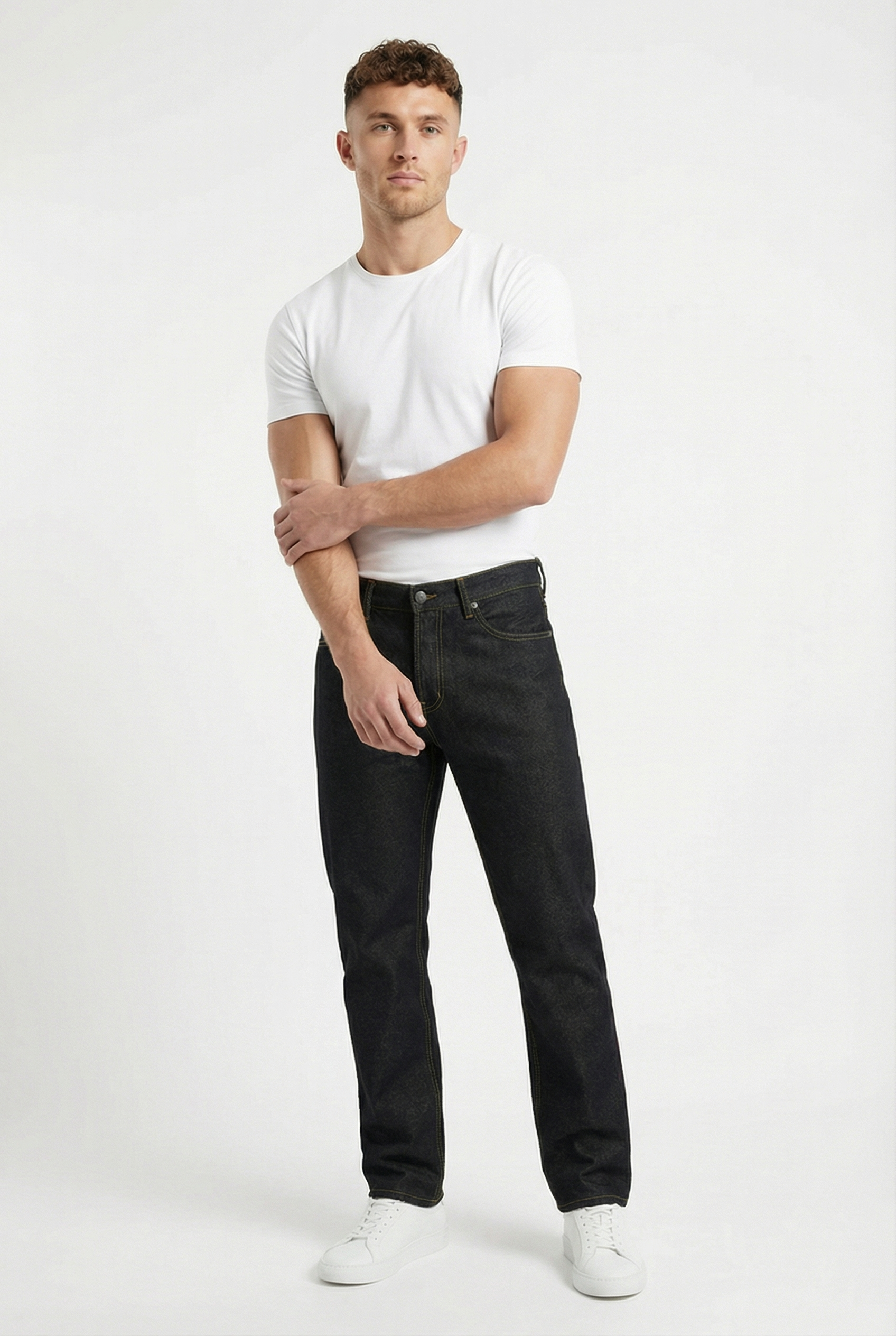 Men's Heritage Regular Fit Jeans | Blackstone London