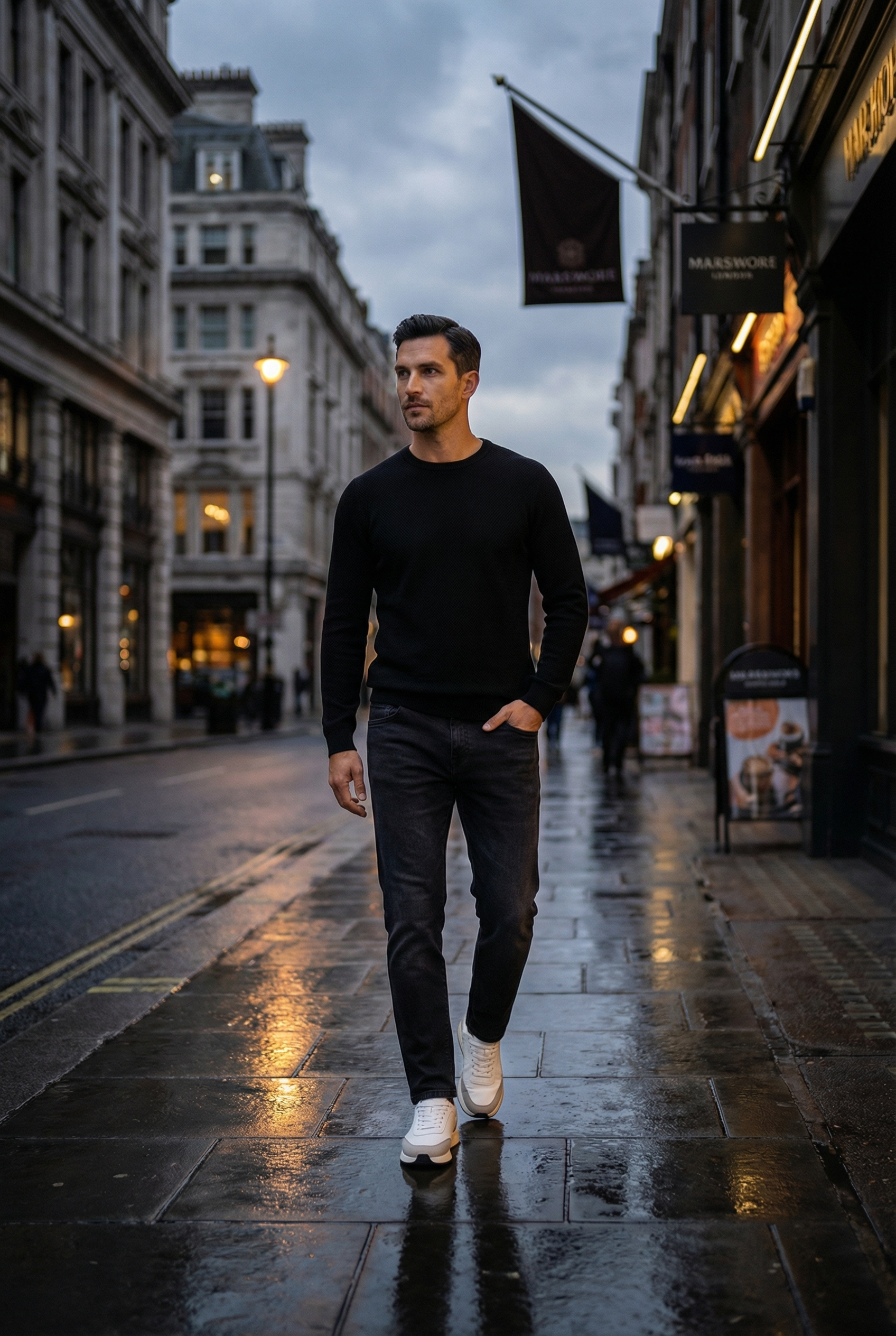 Men's Essential Slim Fit Jeans | Blackstone London
