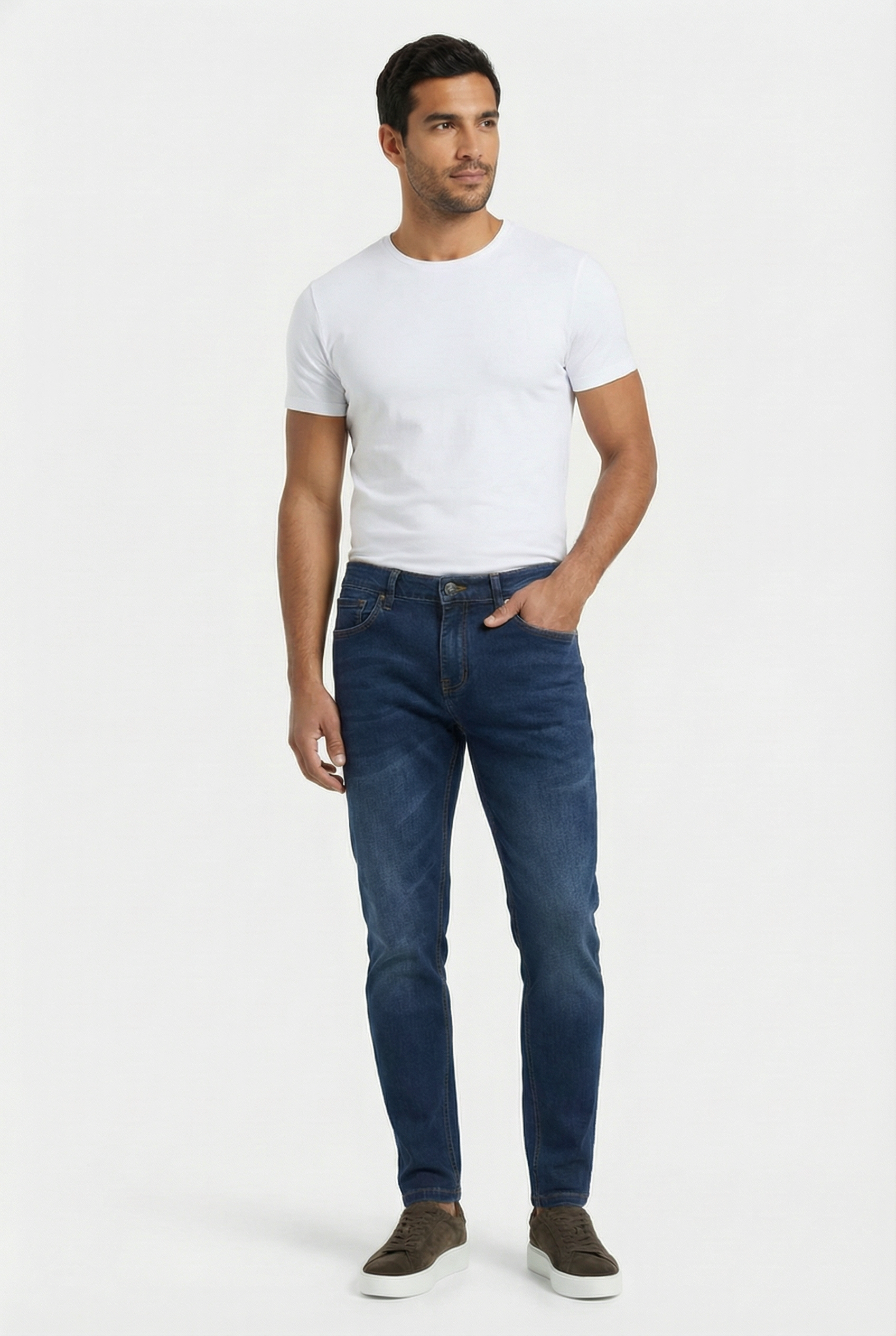 Men's Essential Slim Fit Jeans | Blackstone London