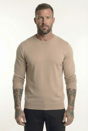 Men's Classic Crewneck Knit Sweater | Blackstone London
