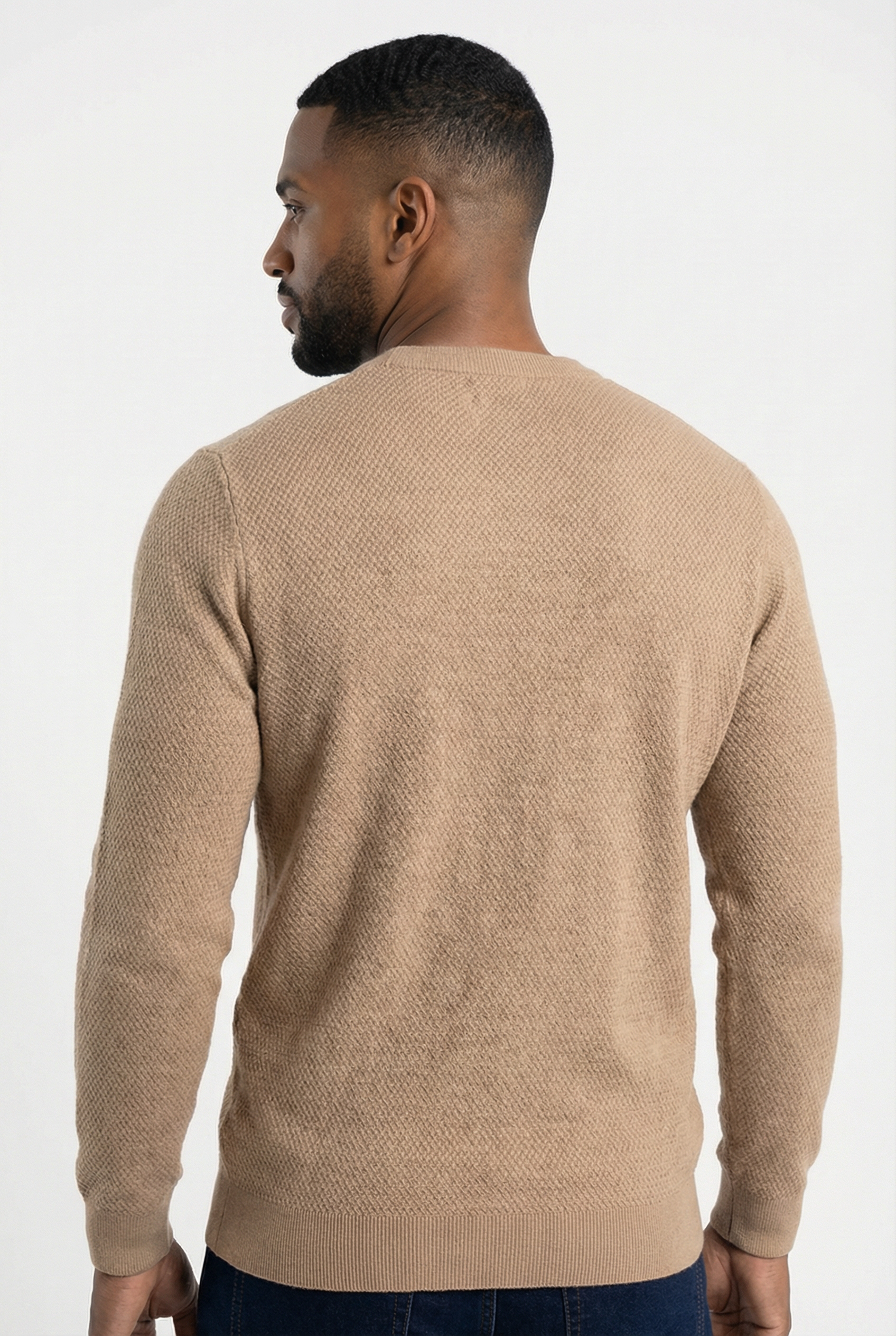 Men's Signature Crewneck Knit Sweater | Blackstone London