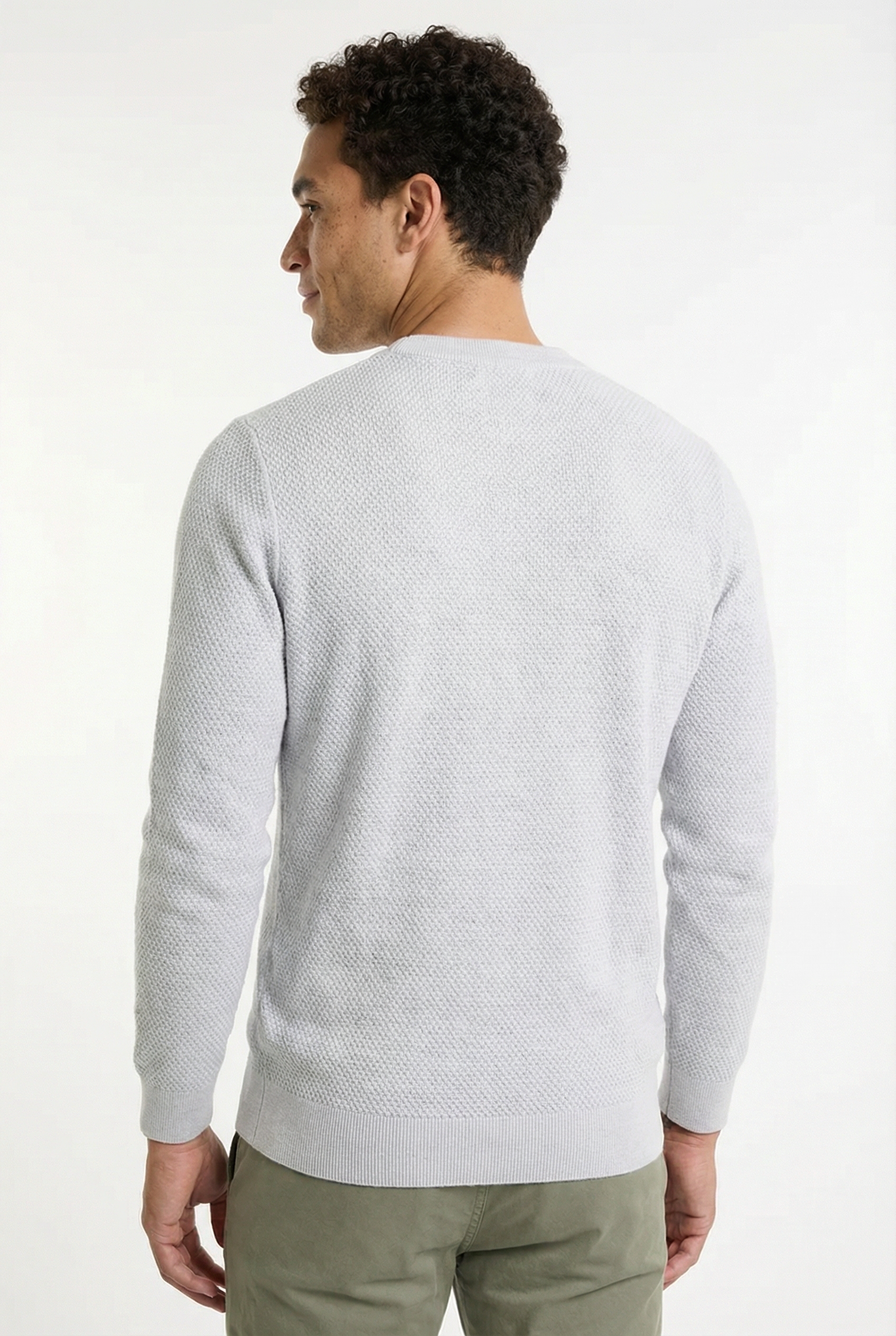 Men's Signature Crewneck Knit Sweater | Blackstone London