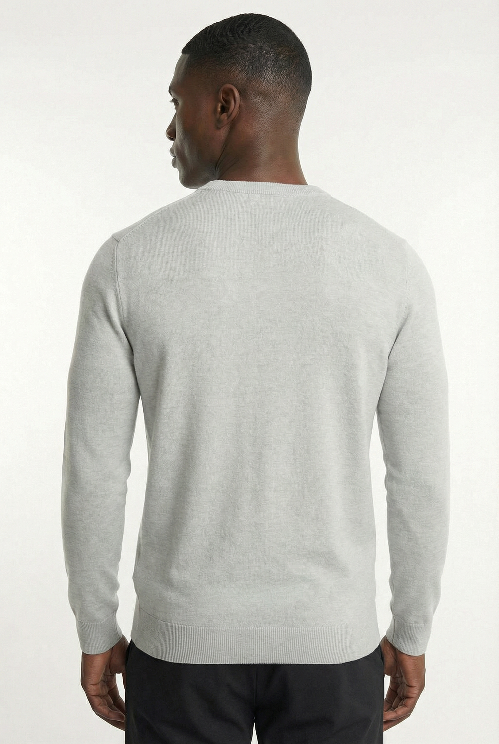 Men's Classic Crewneck Knit Sweater | Blackstone London