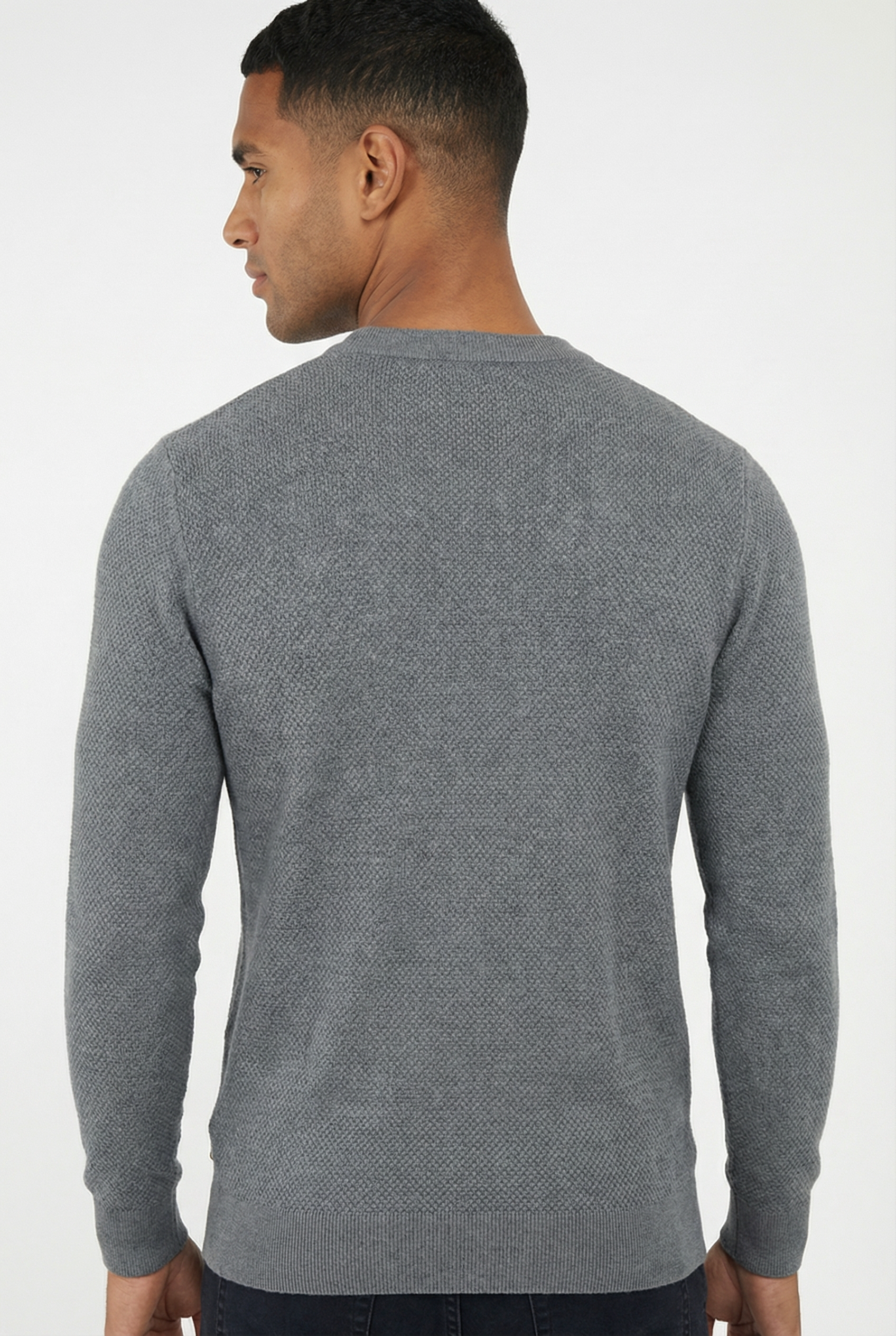 Men's Signature Crewneck Knit Sweater | Blackstone London