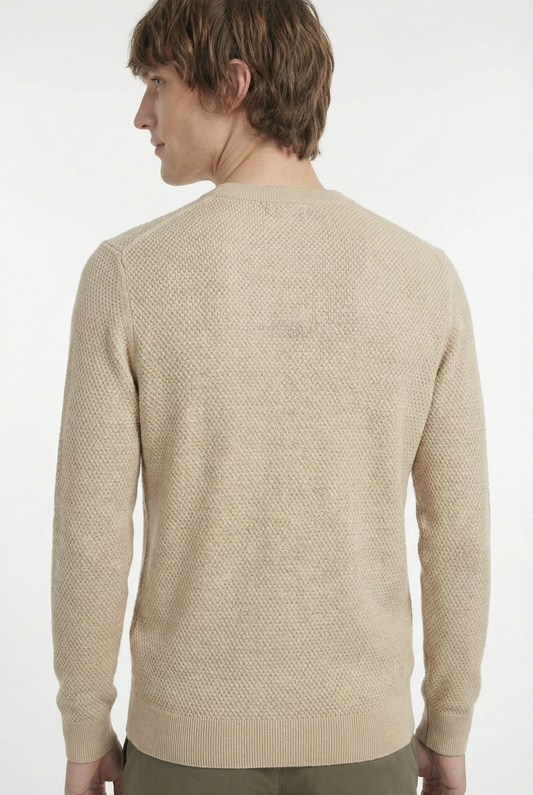 Men's Signature Crewneck Knit Sweater | Blackstone London
