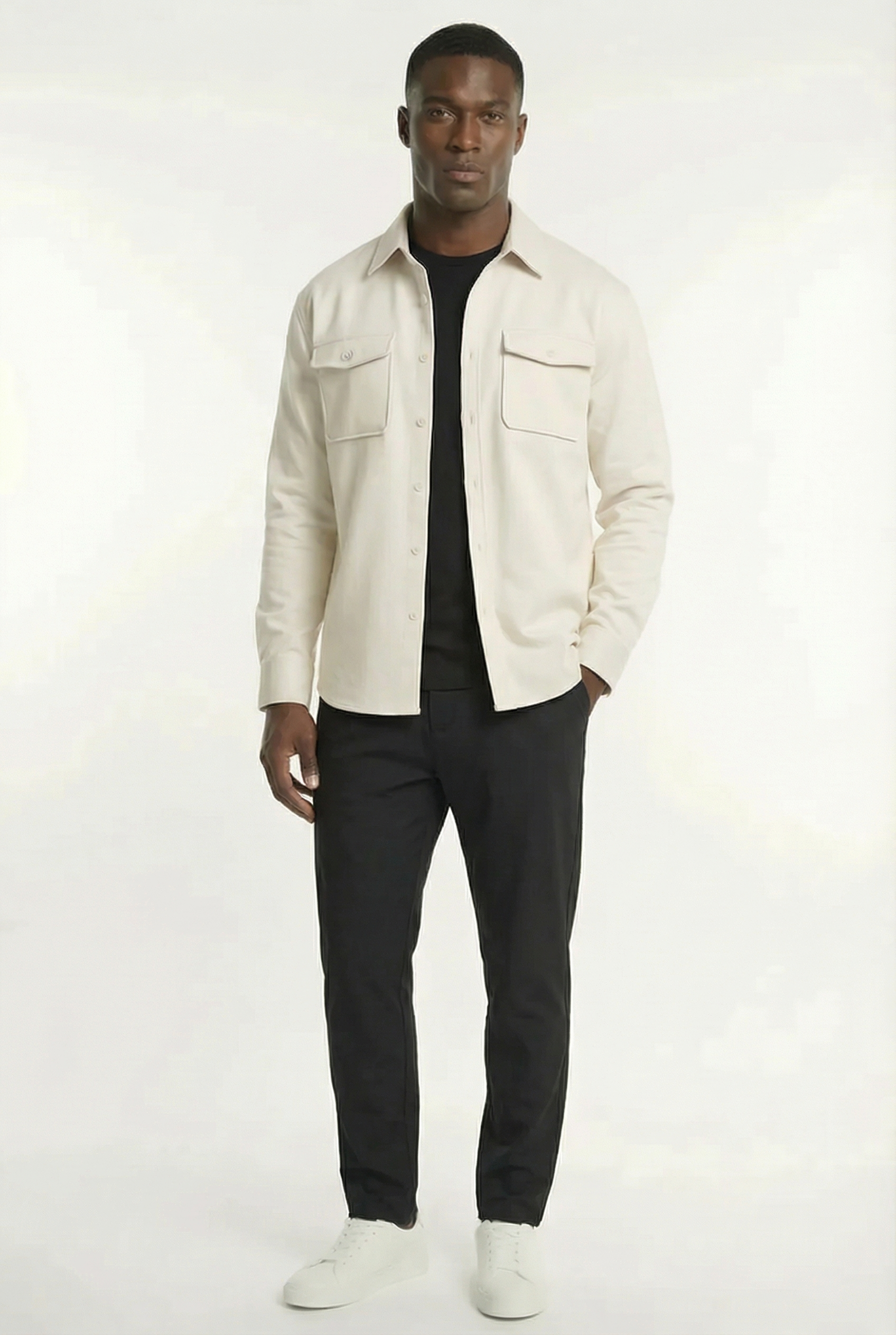 THE ESSENTIAL MENS BUTTON-UP OVERSHIRT