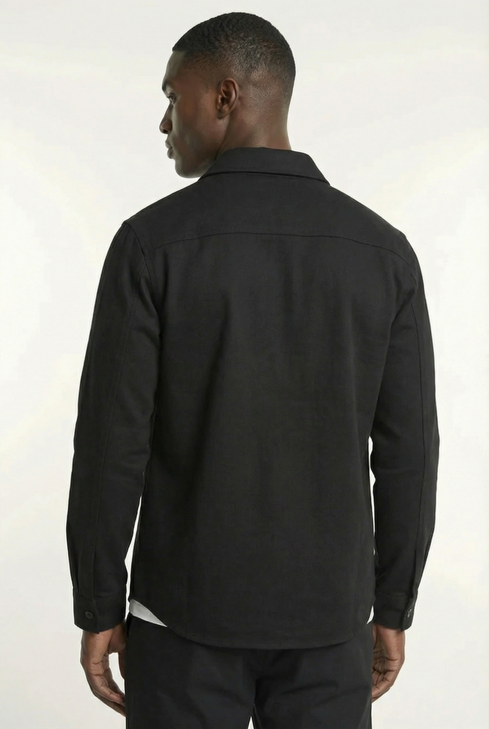 Men's Essential Button-Up Overshirt | Blackstone London