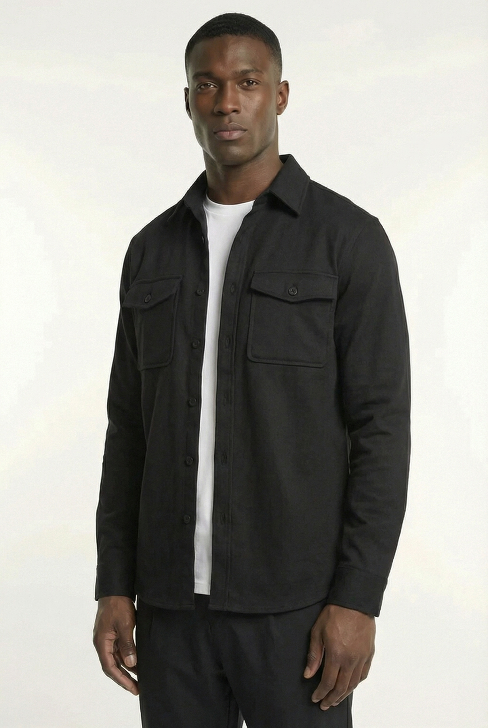 THE ESSENTIAL MENS BUTTON-UP OVERSHIRT