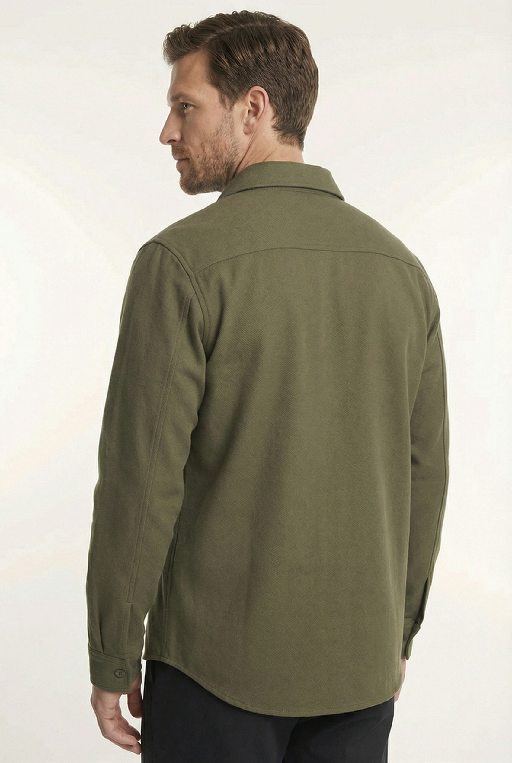 Men's Essential Button-Up Overshirt | Blackstone London