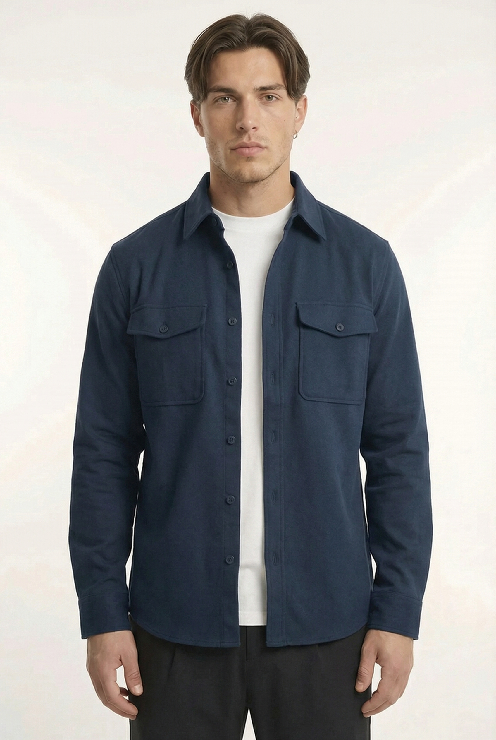 THE ESSENTIAL MENS BUTTON-UP OVERSHIRT