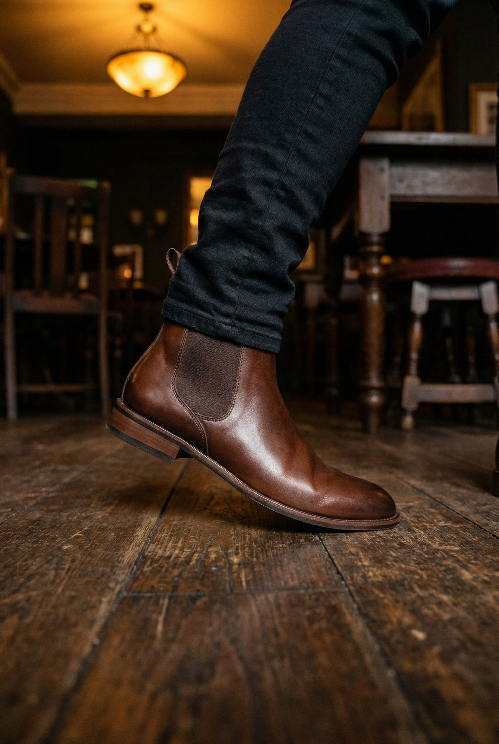 Men's Signature Chelsea Leather Boots | Blackstone London