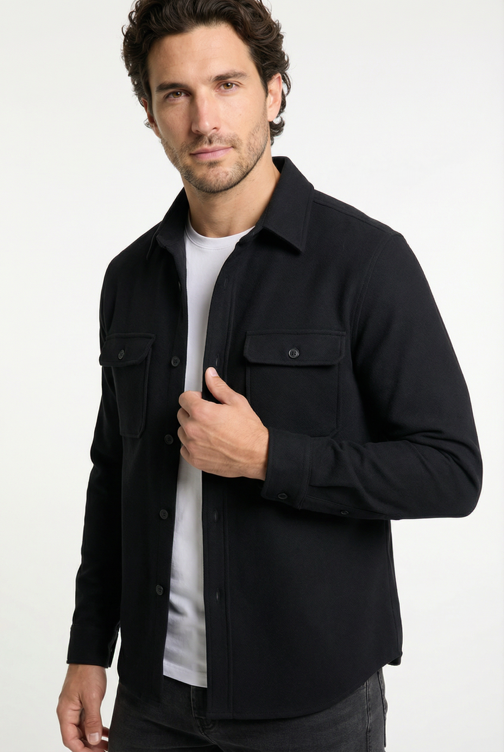 Men's Tailored Overshirt | Blackstone London