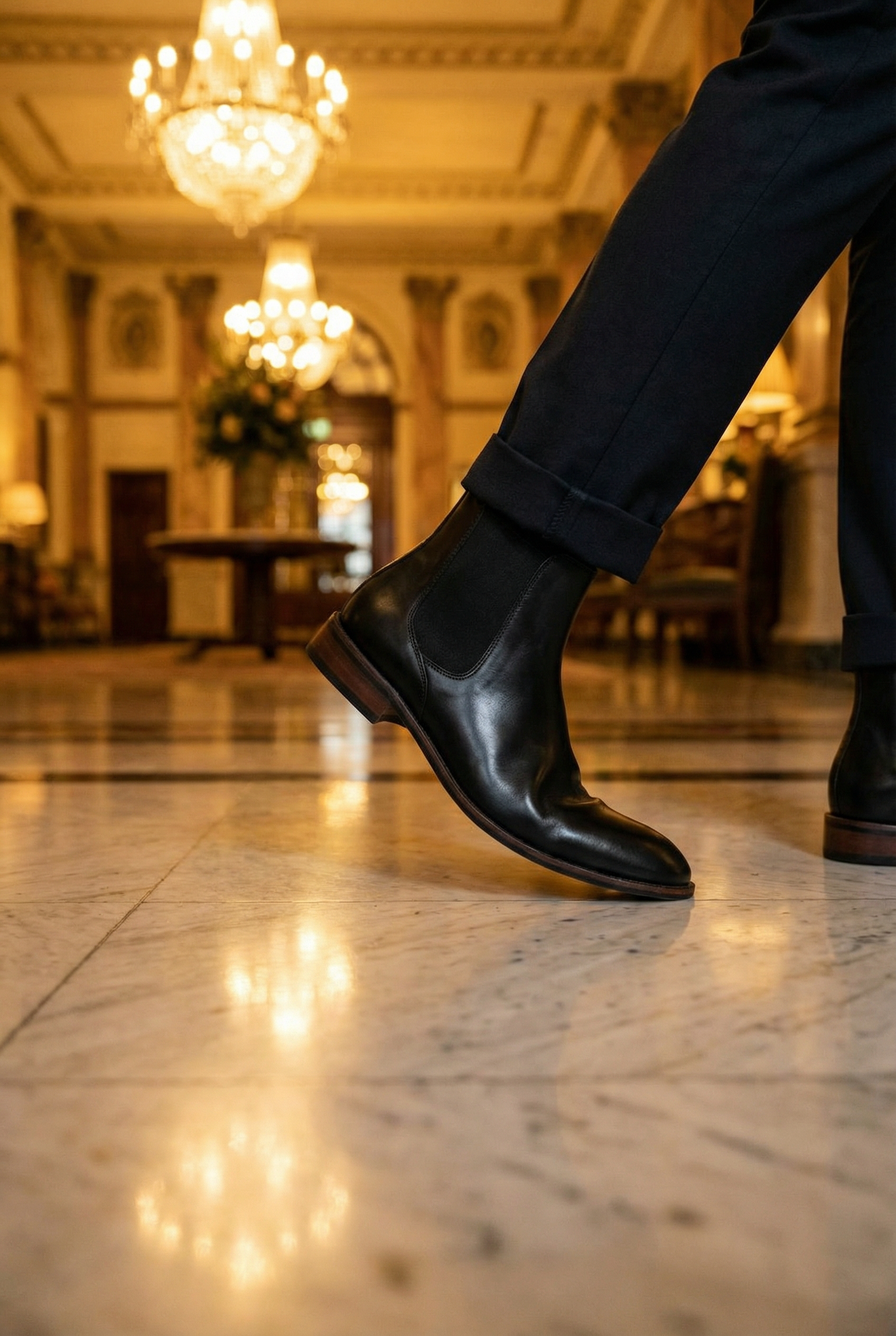 Men's Signature Chelsea Leather Boots | Blackstone London