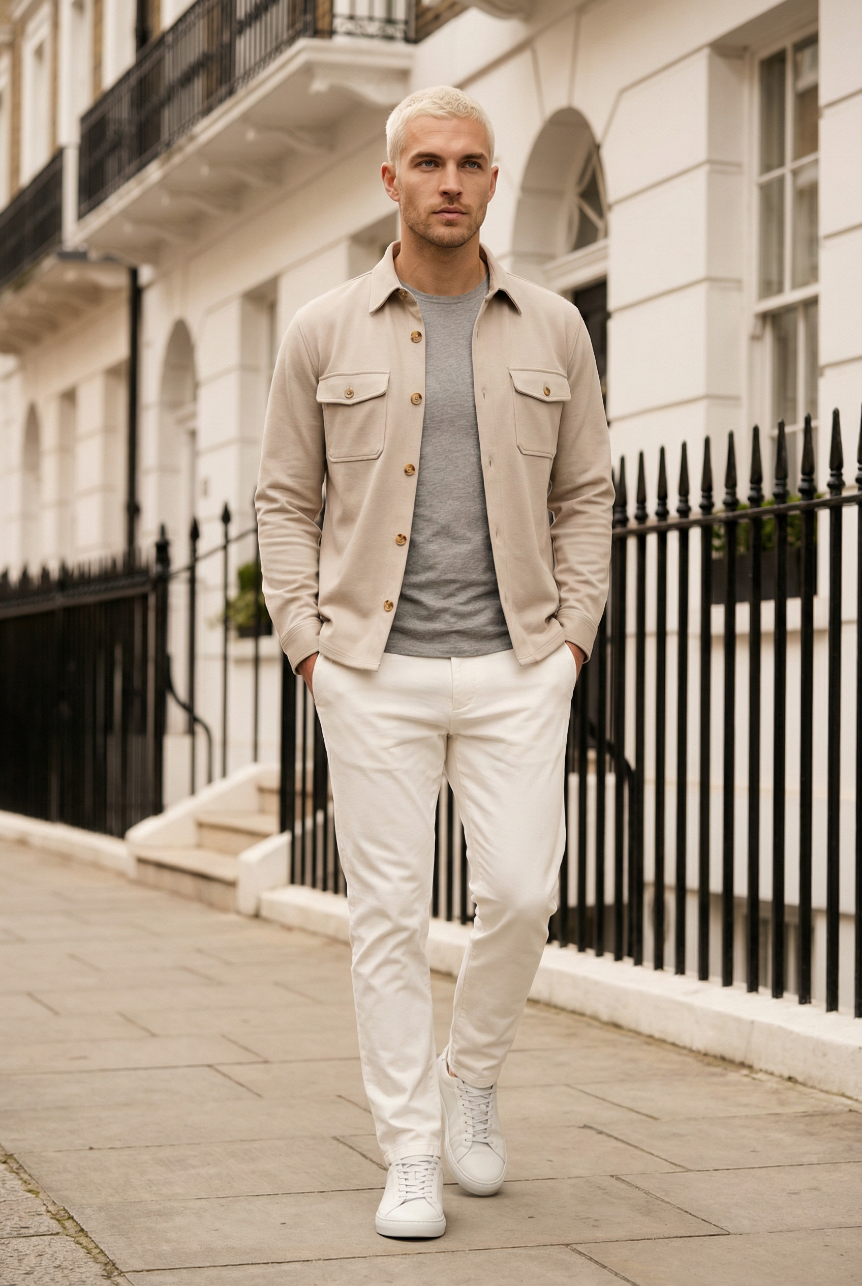 Men's Tailored Overshirt | Blackstone London
