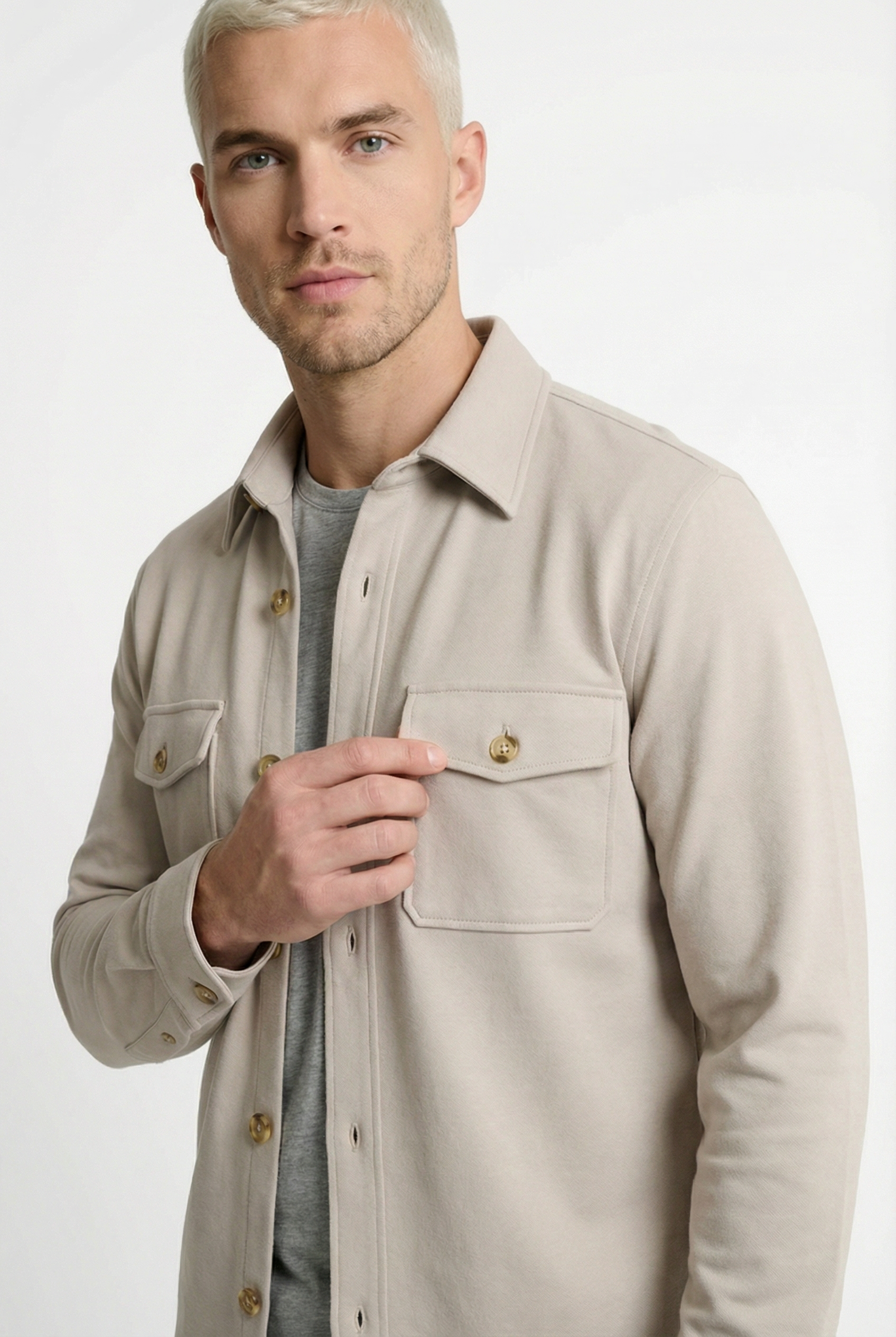 Men's Tailored Overshirt | Blackstone London
