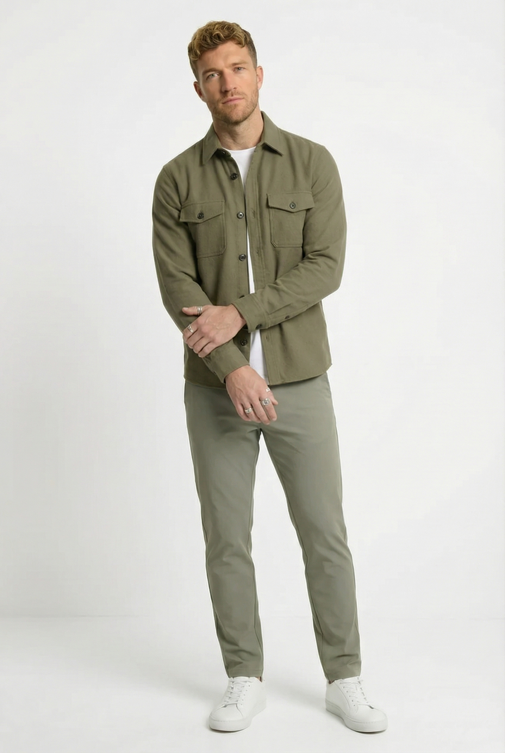 Men's Tailored Overshirt | Blackstone London