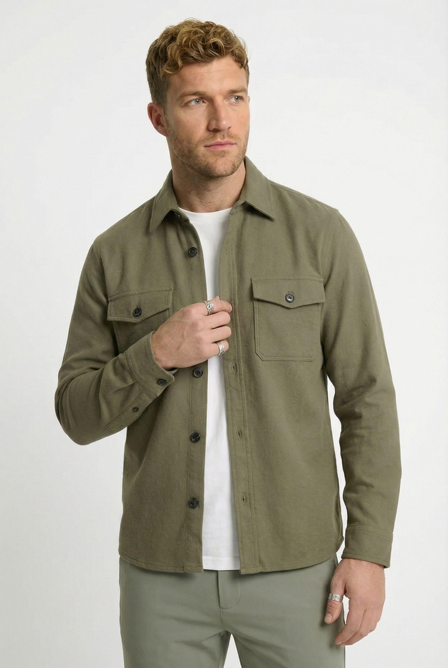 Men's Tailored Overshirt | Blackstone London
