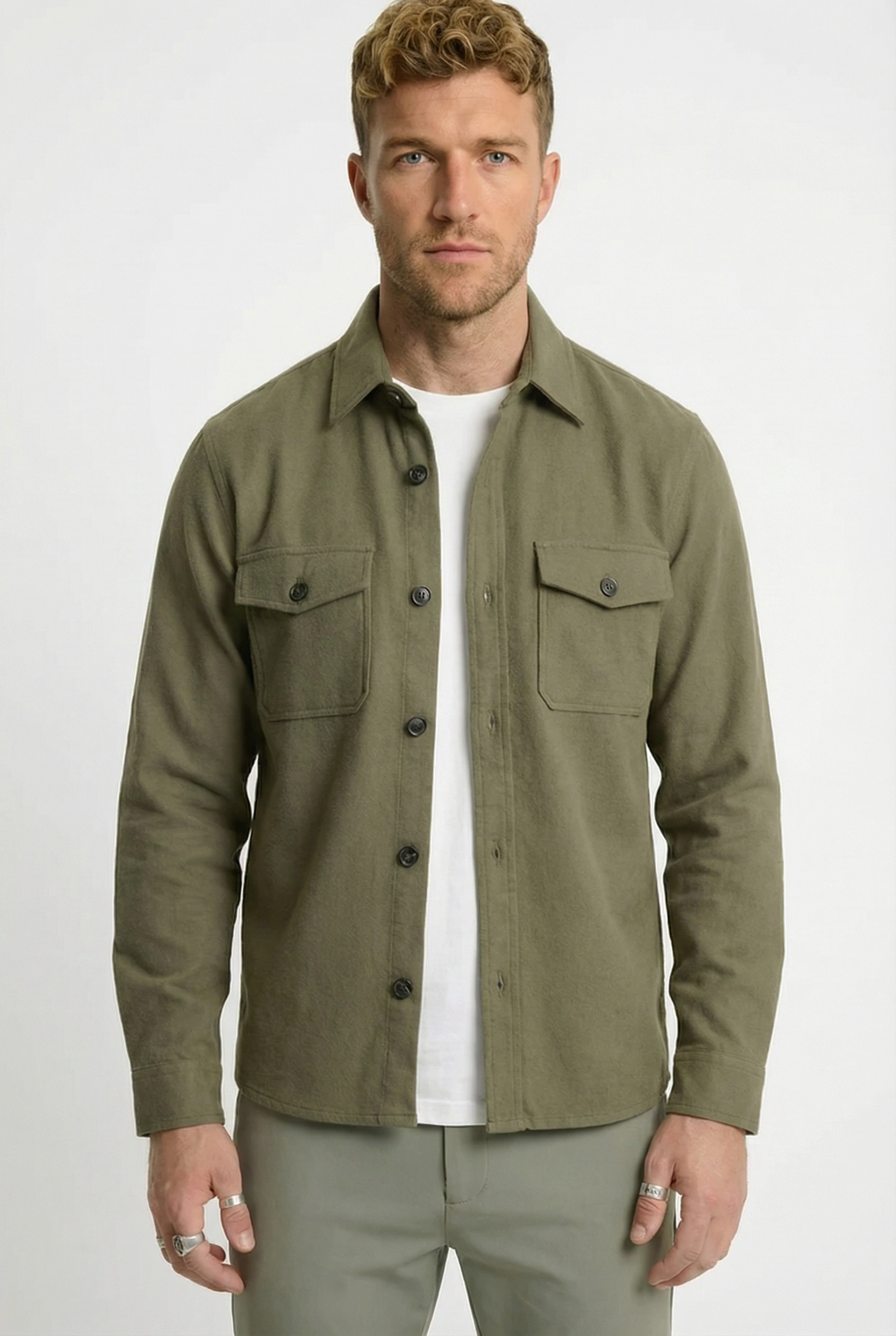 Men's Tailored Overshirt | Blackstone London