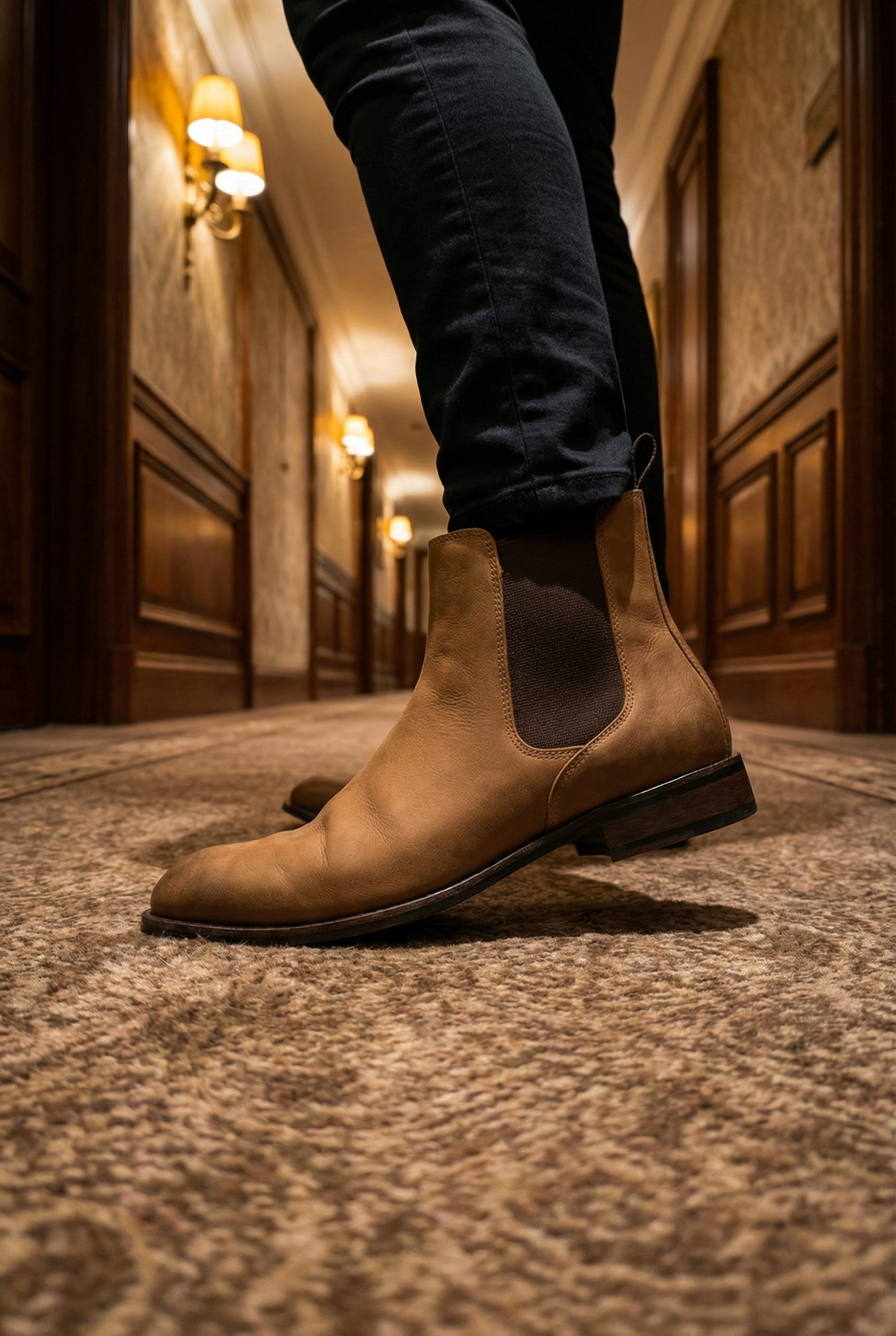 Men's Signature Chelsea Leather Boots | Blackstone London