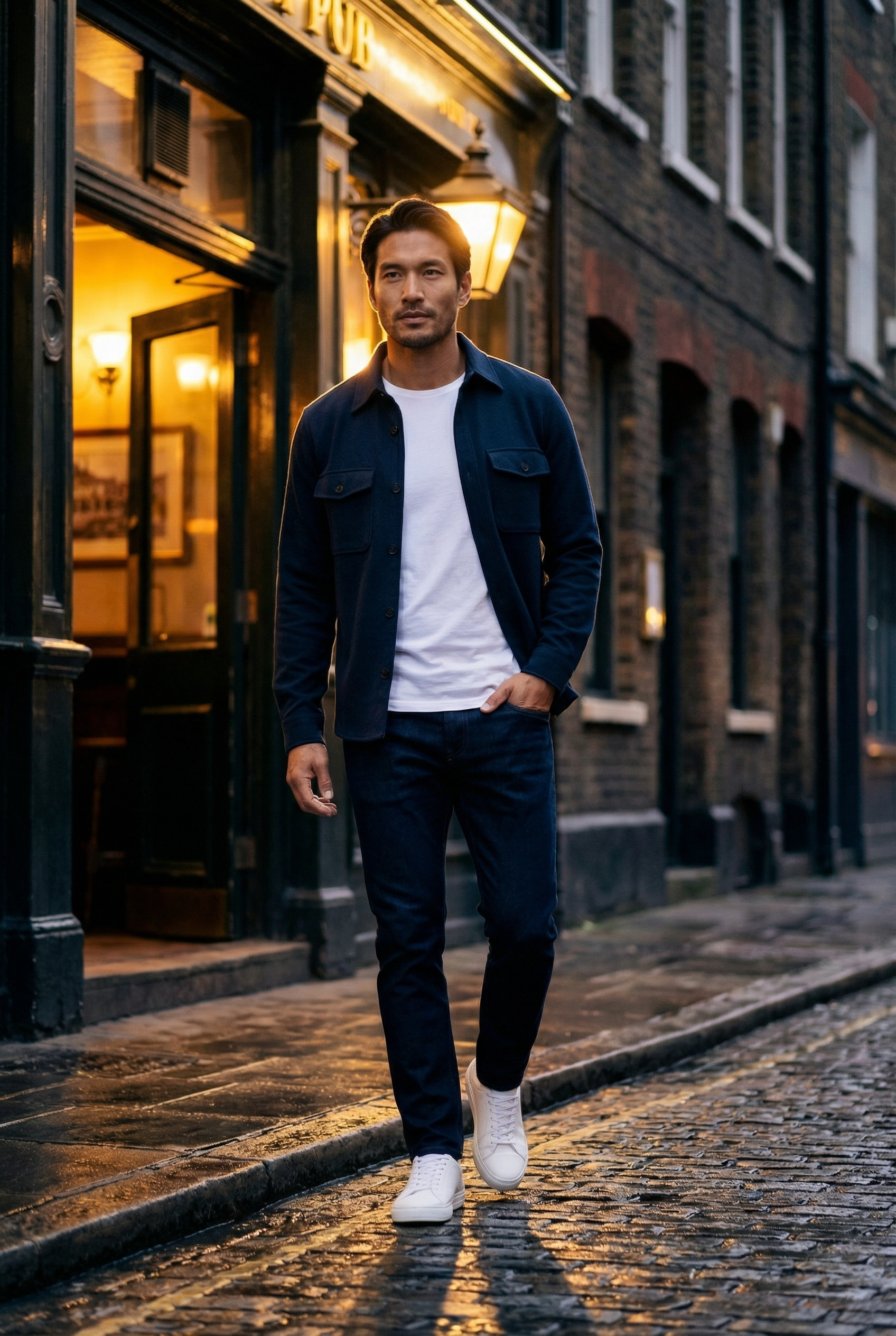 Men's Tailored Overshirt | Blackstone London
